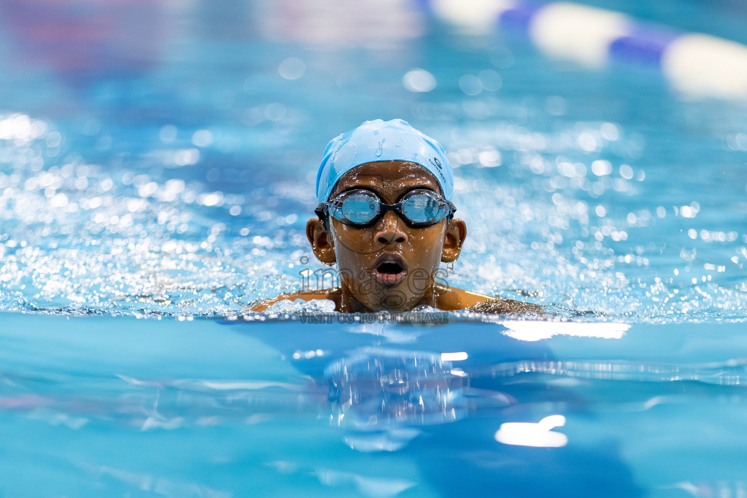 Day 4 of BML 6th National Kids Swimming Kids Festival 2025 held in Hulhumale', Maldives on Thursday, 6th November 2024. Photos: Hassan Simah / images.mv