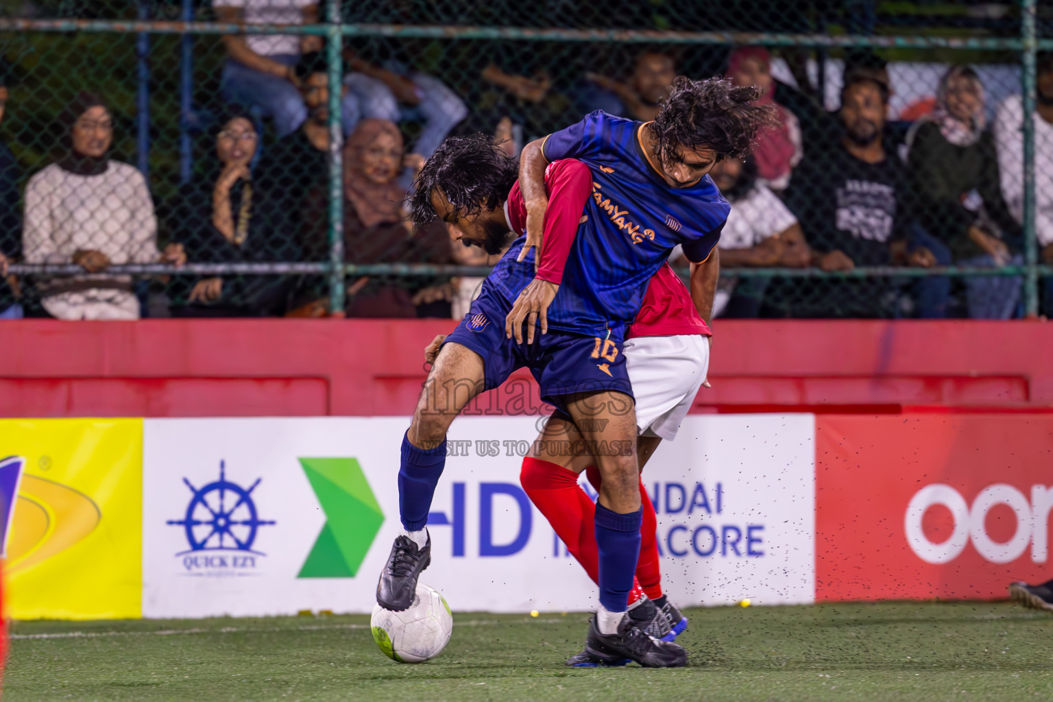 Lh Kurendhoo vs K Kaashidhoo on Day 36 of Golden Futsal Challenge 2024 was held on Wednesday, 21st February 2024, in Hulhumale', Maldives
Photos: Ismail Thoriq, / images.mv