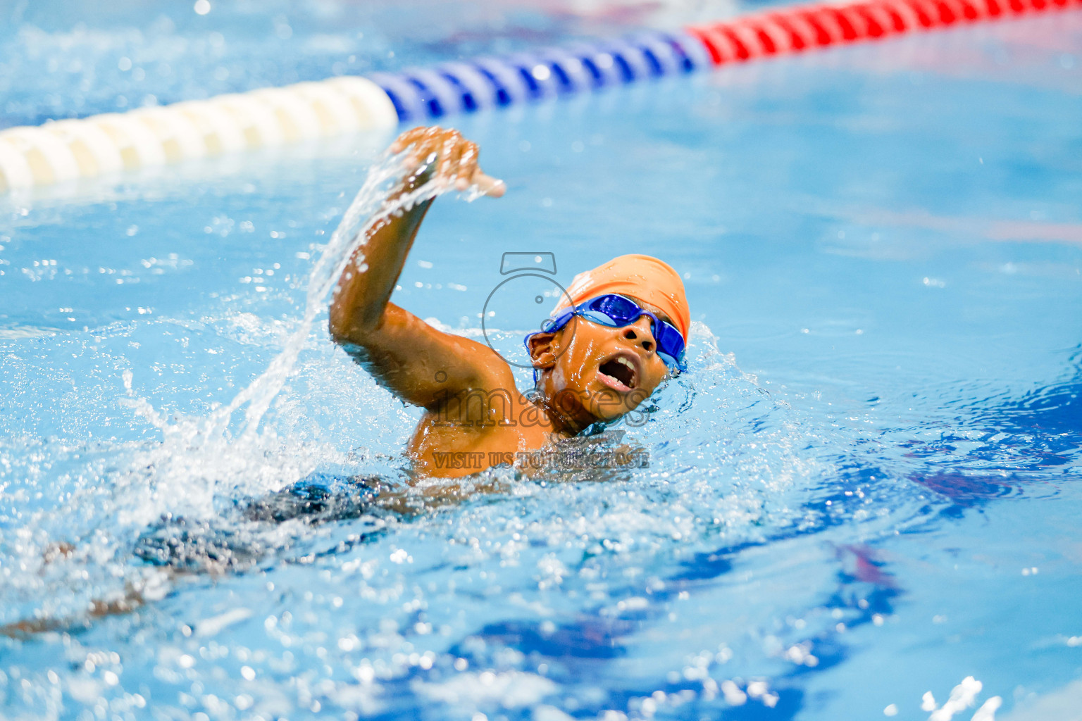 Day 1 of BML 6th National Kids Swimming Kids Festival 2025 held in Hulhumale', Maldives on Monday, 3rd November 2024. Photos: Hassan Simah / images.mv