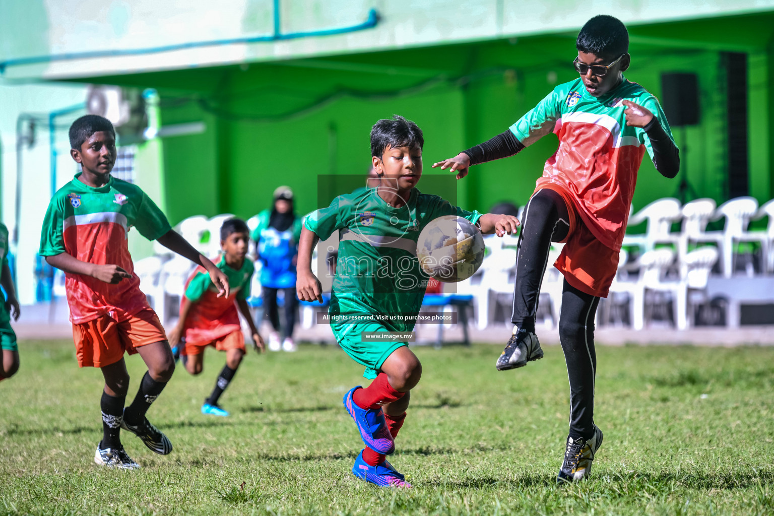 Day 2 of Milo Kids Football Fiesta 2022 was held in Male', Maldives on 20th October 2022. Photos: Nausham Waheed/ images.mv