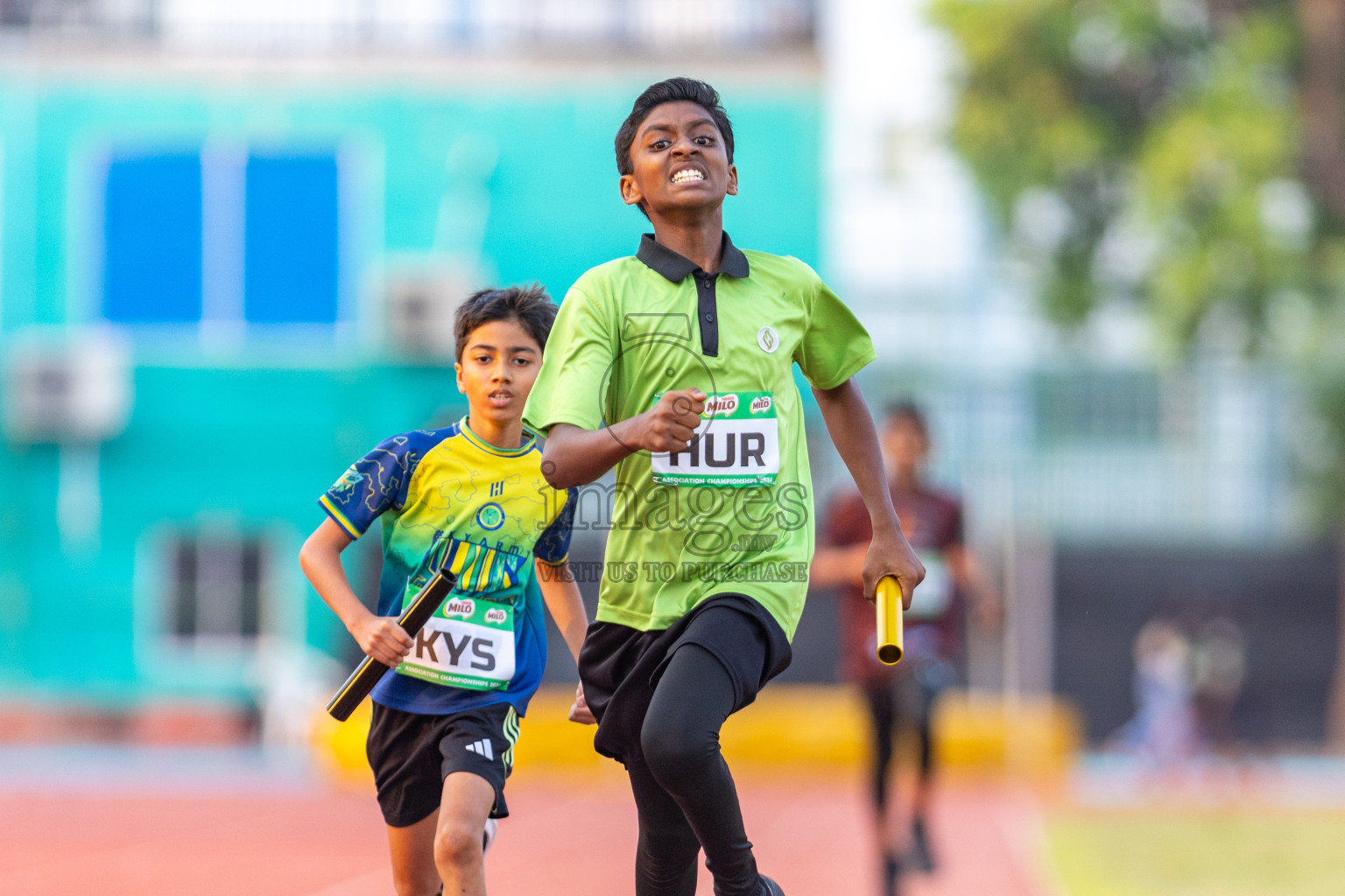 Day 1 of MILO Athletics Association Championship was held on Tuesday, 5th May 2024 in Male', Maldives. Photos: Nausham Waheed