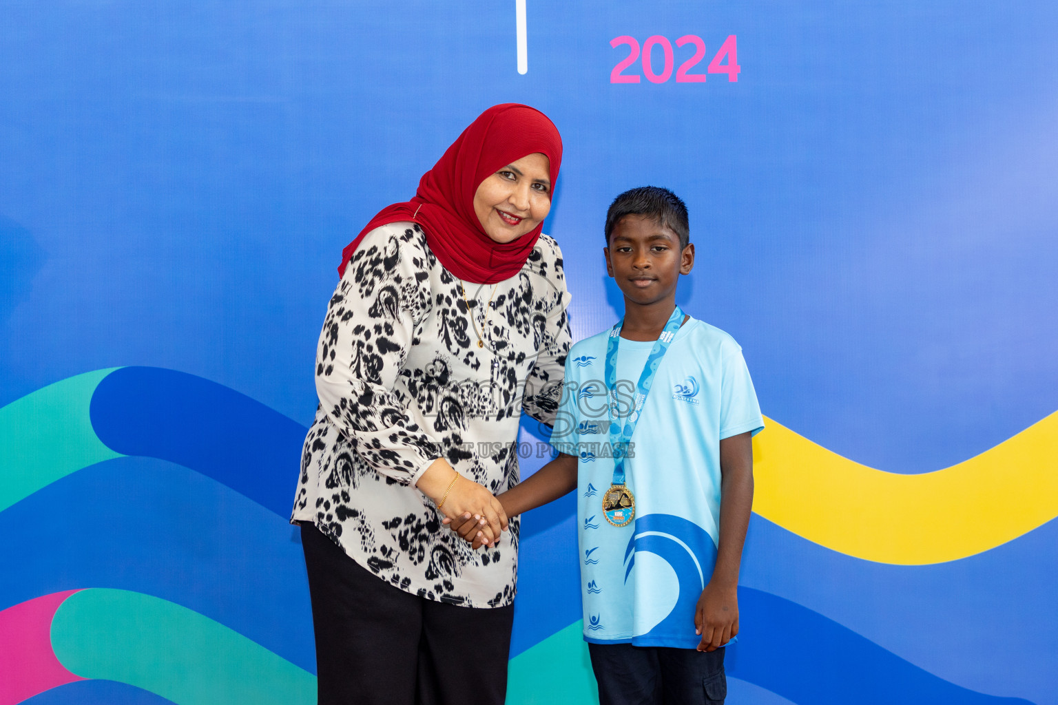 Closing of BML 5th National Swimming Kids Festival 2024 held in Hulhumale', Maldives on Saturday, 23rd November 2024.
Photos: Ismail Thoriq / images.mv