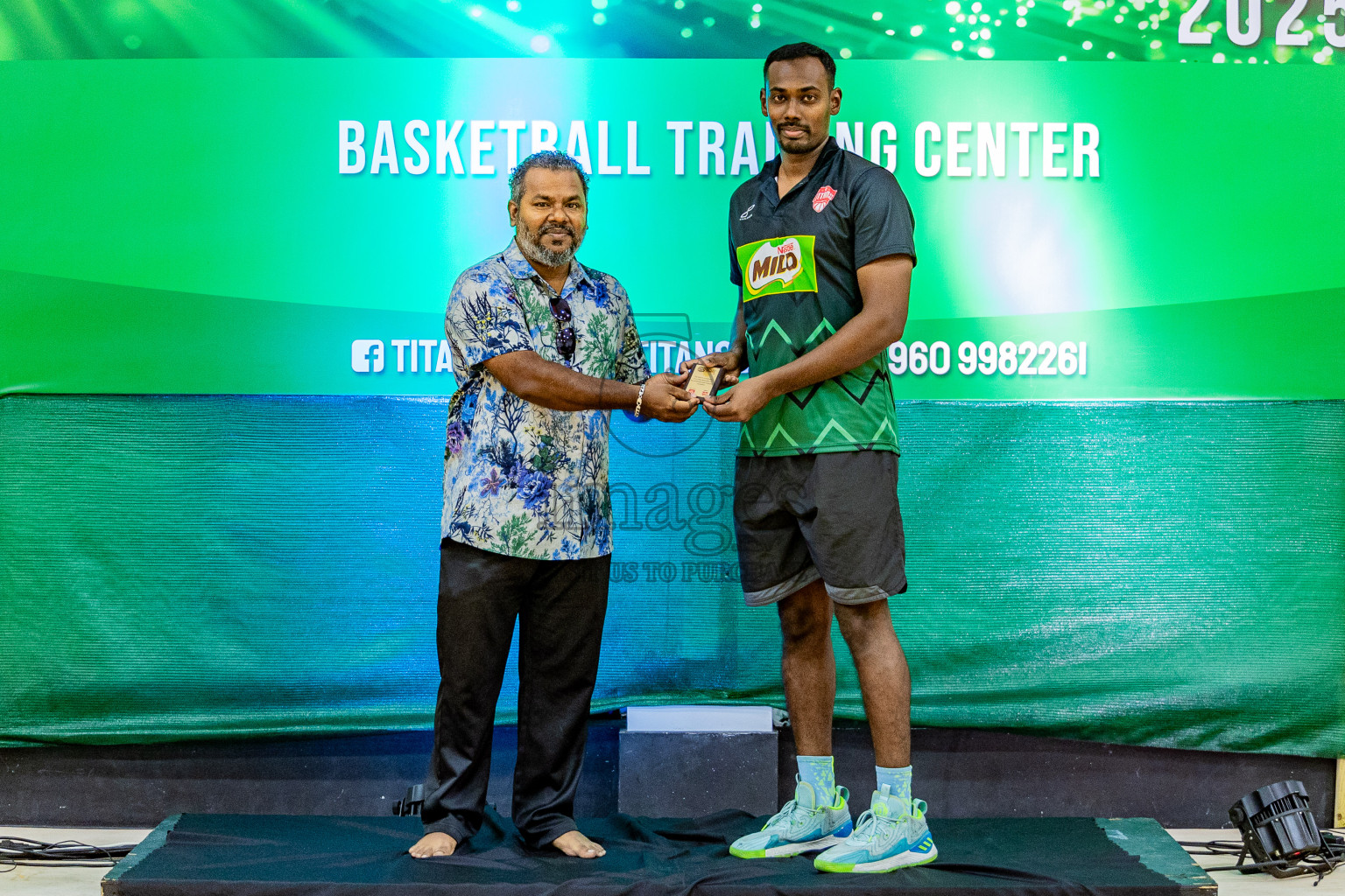 Day 3 of Milo 5 x 5 Junior Challenge 2025 - Basketball tournament held in Basketball Training Center, Male', Maldives on Saturday, 11th October 2025. Photos by: Nausham Waheed, Areef Adam / Images.mv