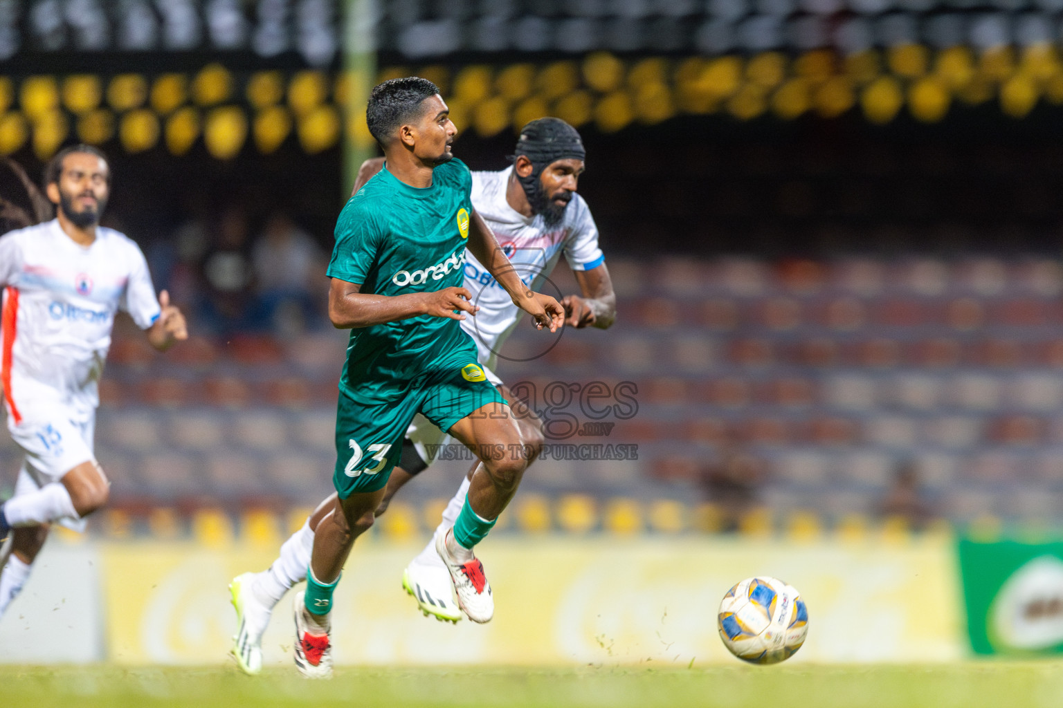 Odi Sports Club vs Maziya SR in the Final of FAM League Cup 2025 held at National Football Stadium, Male', Maldives on Wednesday, 28th May 2025.
Photos By: Ismail Thoriq / images.mv
