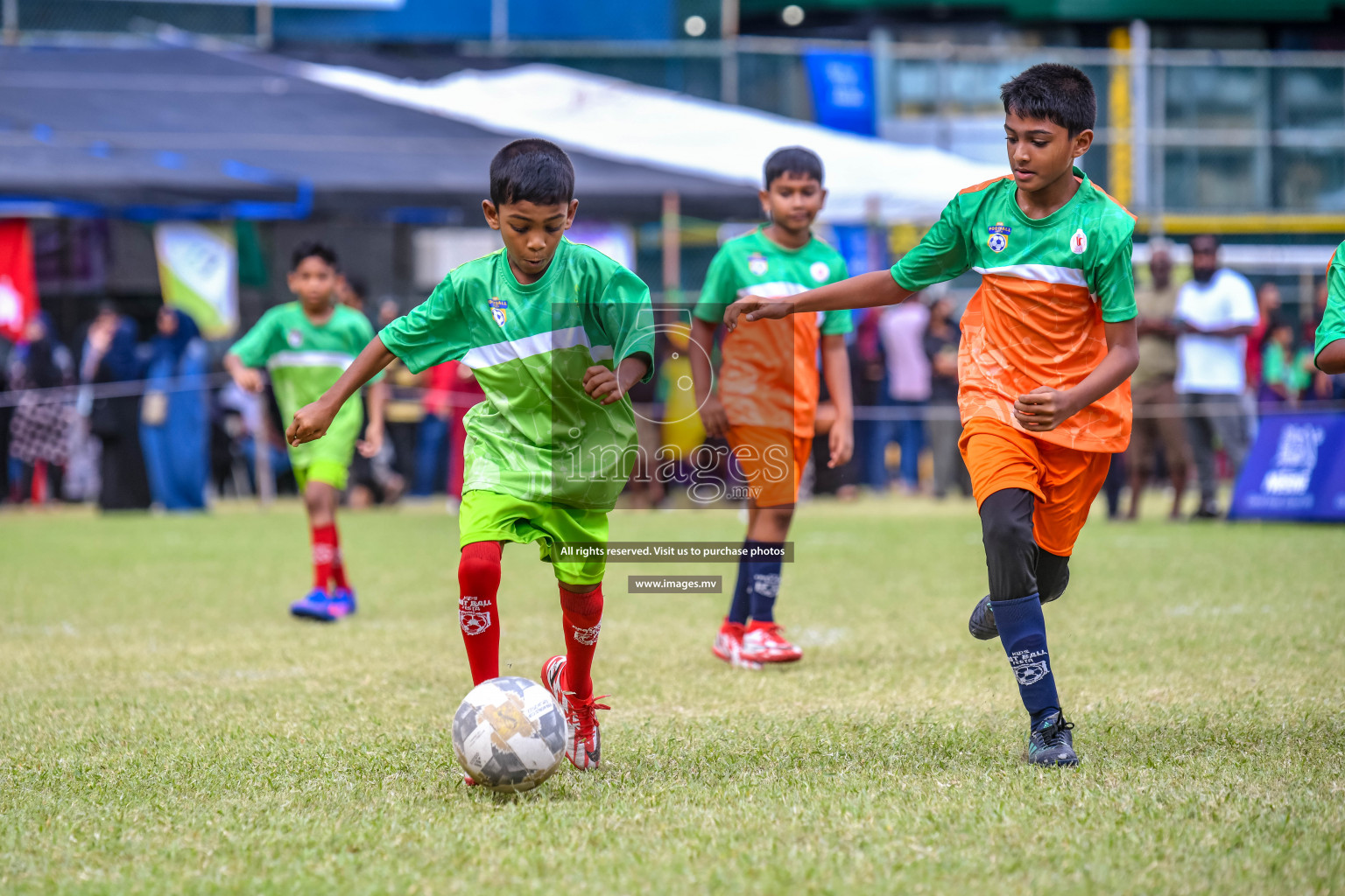 Day 3 of Milo Kids Football Fiesta 2022 was held in Male', Maldives on 21st October 2022. Photos: Nausham Waheed/ images.mv