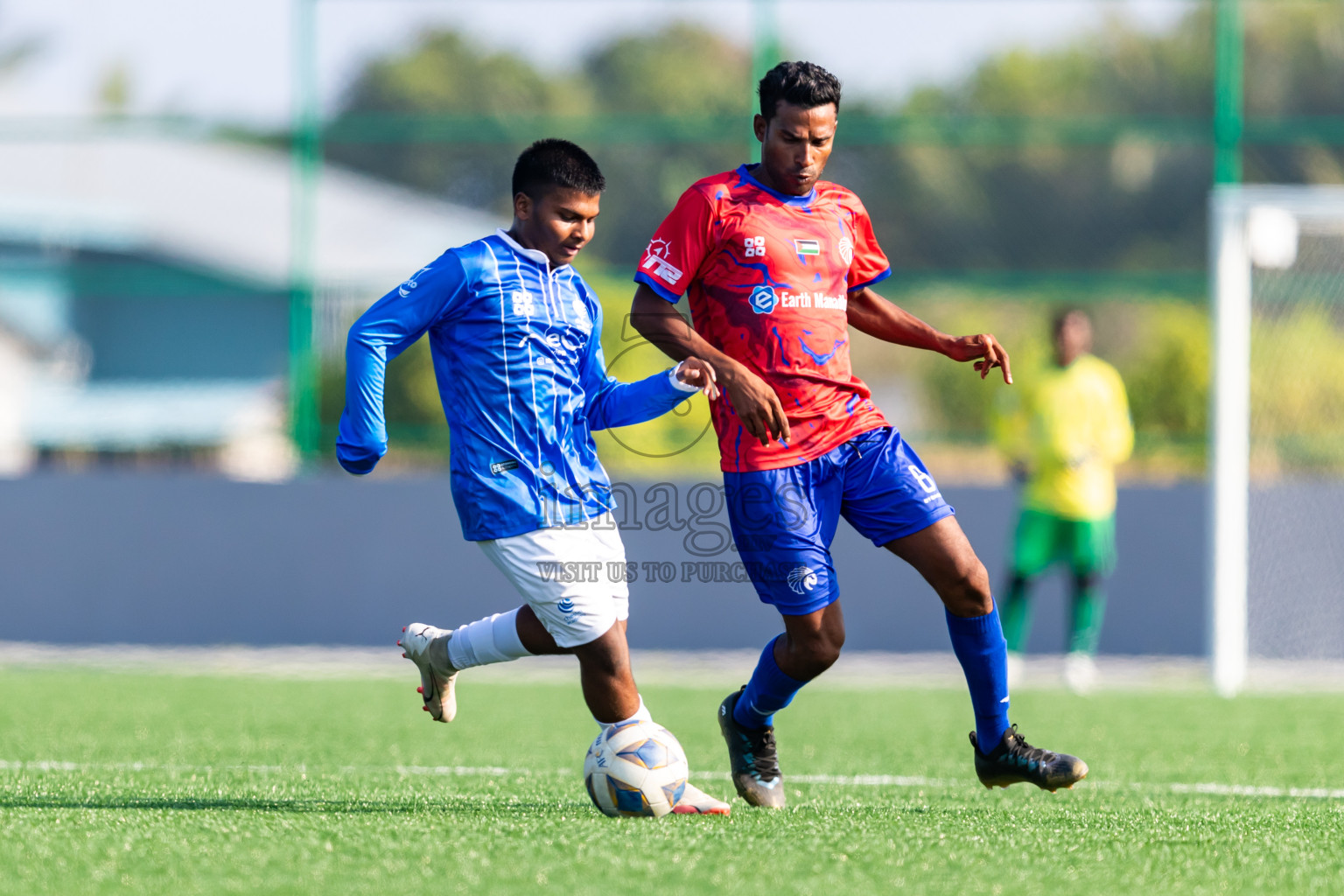 Chester Academy vs Baburu SC from Manadhoo Council Cup 2024 in N Manadhoo Maldives on Tuesday, 20th February 2023. Photos: Nausham Waheed / images.mv