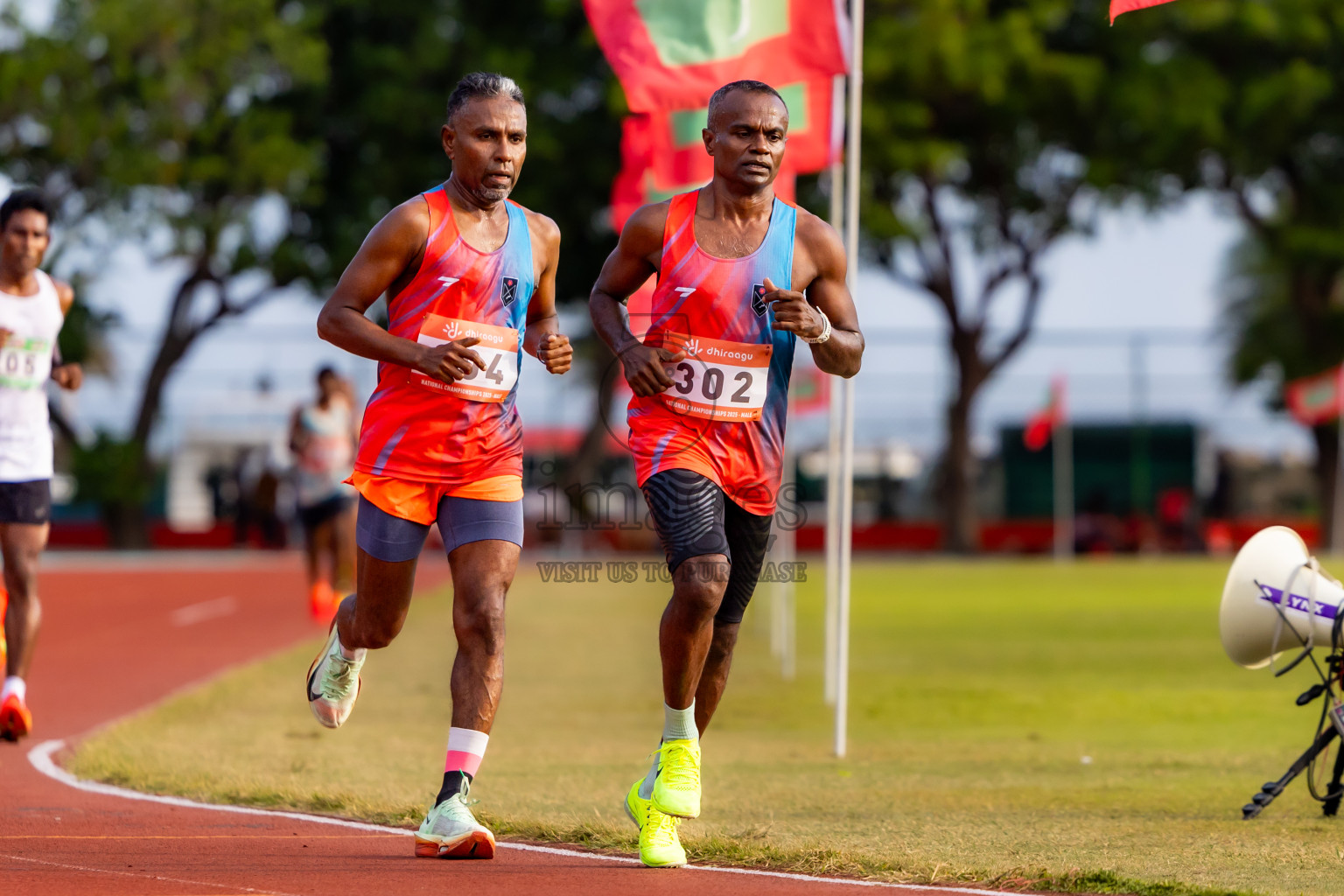Day 1 of National Athletics Championship 2025 was held at Ekuveni Running Ground in Male', Maldives on Thursday, 14th August 2025. Photos: Nausham Waheed / images.mv