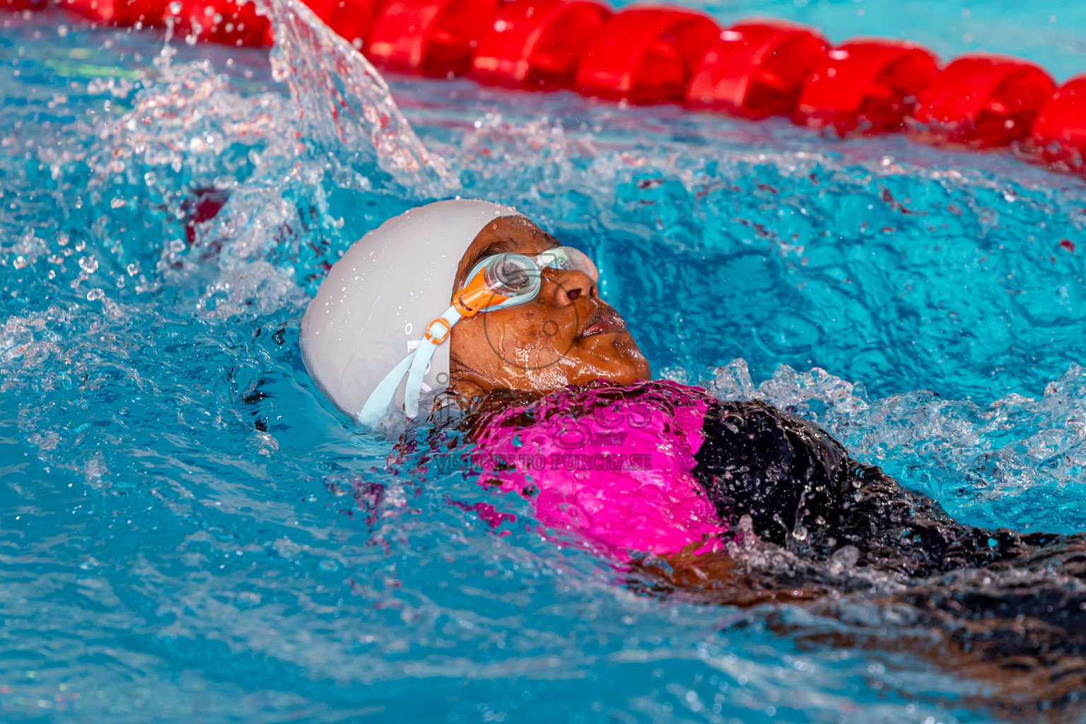 Day 1 of National Swimming Championship 2024 held in Hulhumale', Maldives on Friday, 13th December 2024. Photos: Nausham Waheed / images.mv