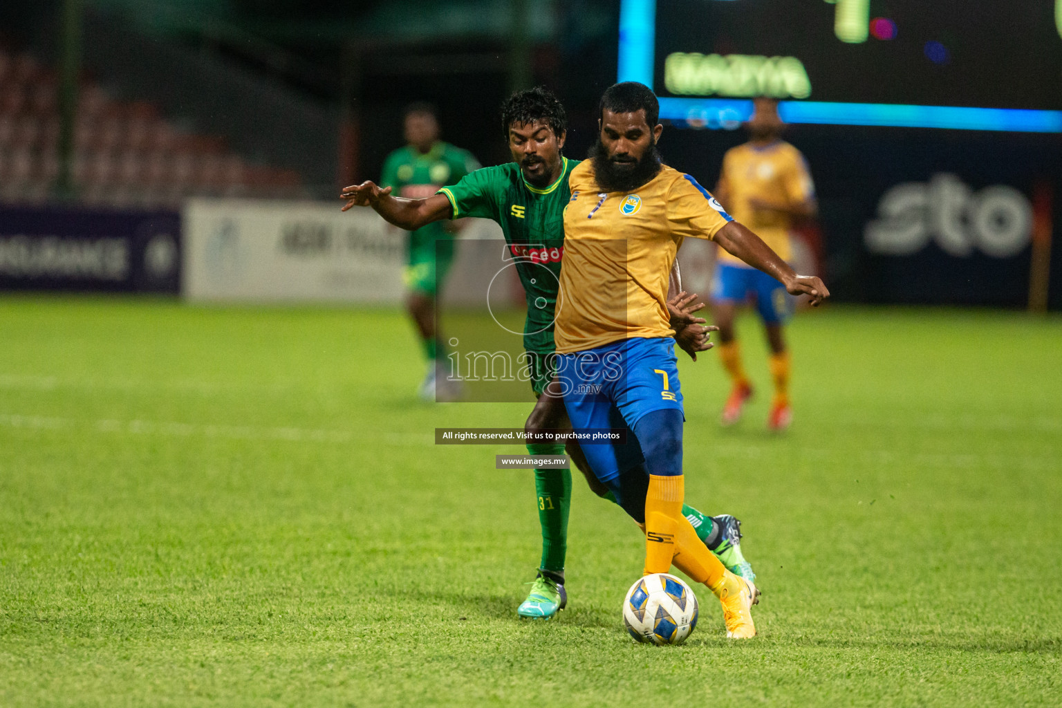 Maziya SRC vs Club Valencia in the Community Shield Match 2021/2022 on 15 December 2021 held in Male', Maldives. Photos: Hassan Simah / images.mv