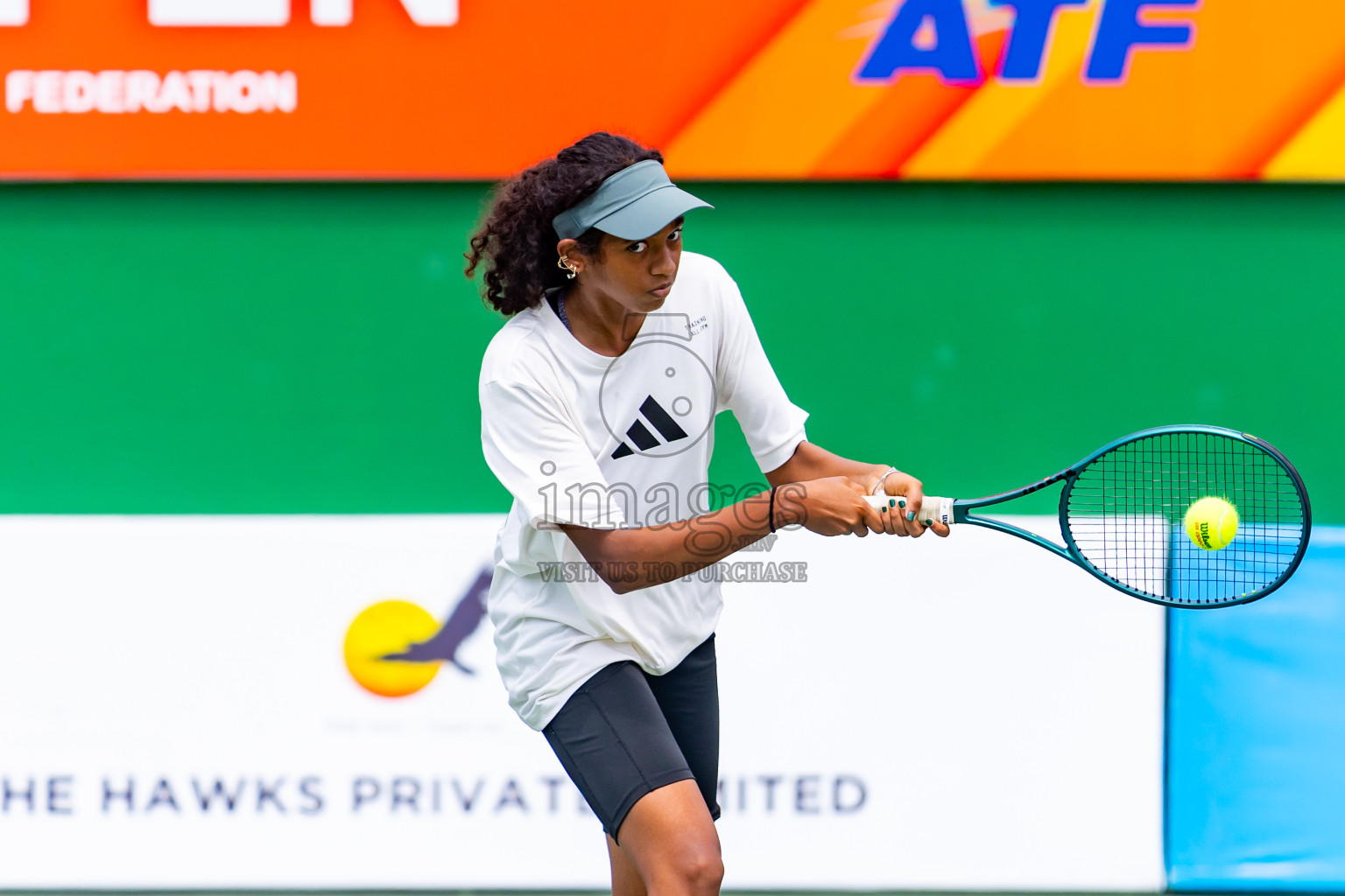 Day 5 of ATF Maldives Junior Open Tennis was held in Male' Tennis Court, Male', Maldives on Monday, 16th December 2024. Photos: Nausham Waheed/ images.mv