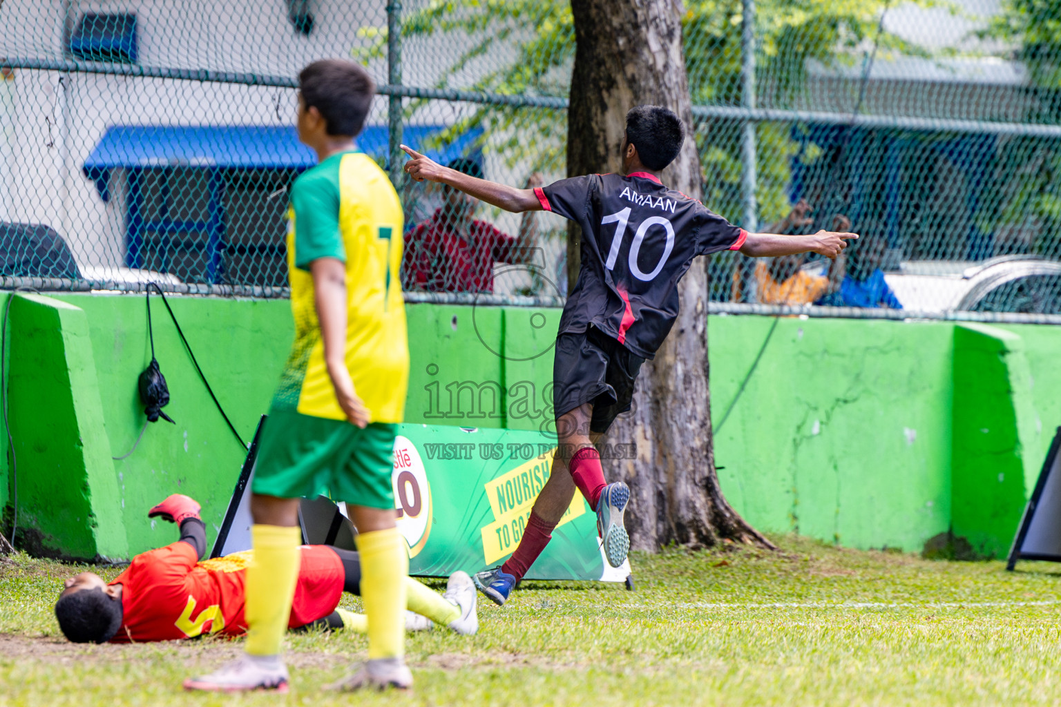 Day 3 of MILO Academy Championship 2024 (U-14) was held in Henveyru Stadium, Male', Maldives on Saturday, 2nd November 2024.
Photos: Hassan Simah / Images.mv