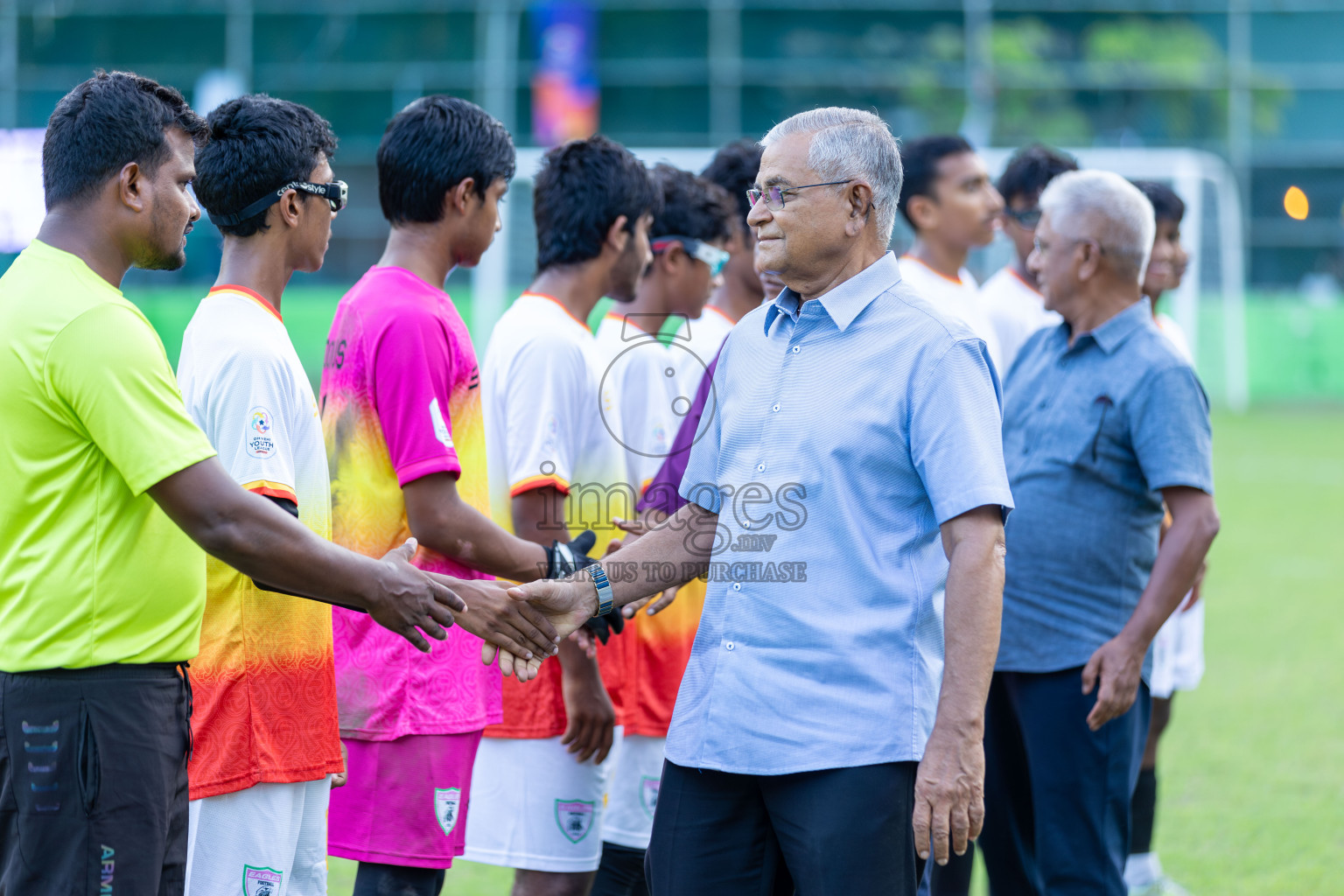 Club Eagles vs Super United Sports (U14) in Day 4 of Dhivehi Youth League 2024 held at Henveiru Stadium on Thursday, 28th November 2024. Photos: Shuu Abdul Sattar/ Images.mv