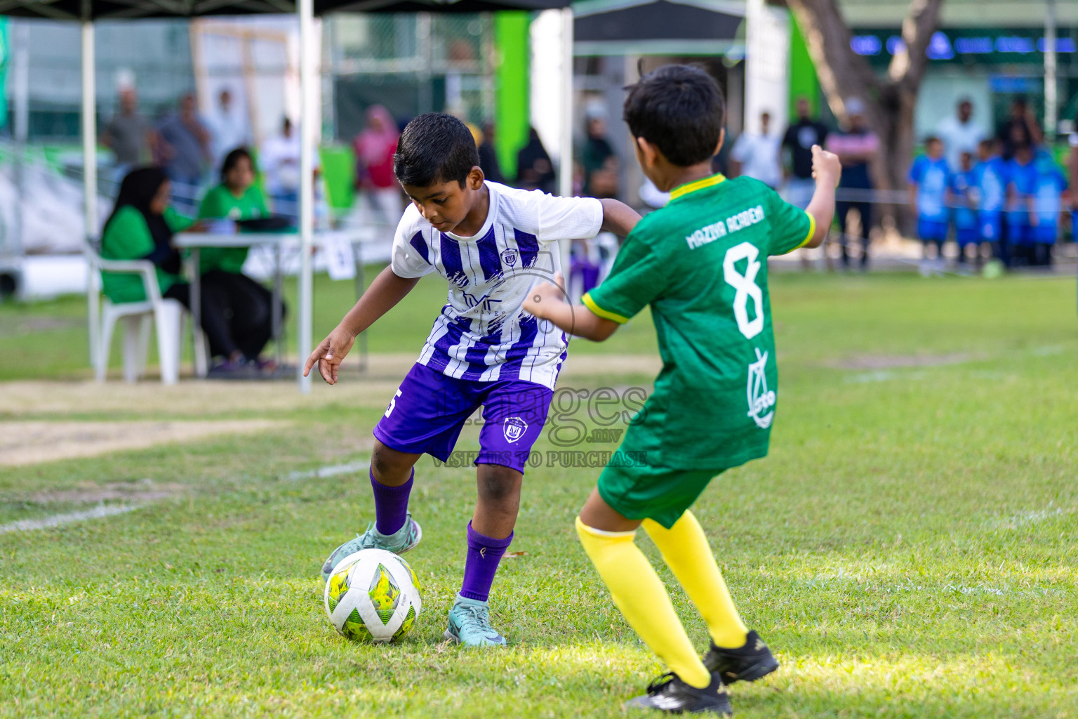 Day 2 of MILO Academy Championship 2025 was held on Friday, 14th February 2025 in Henveiru Stadium.
Photos: Mohamed Mahfooz Moosa / Images.mv