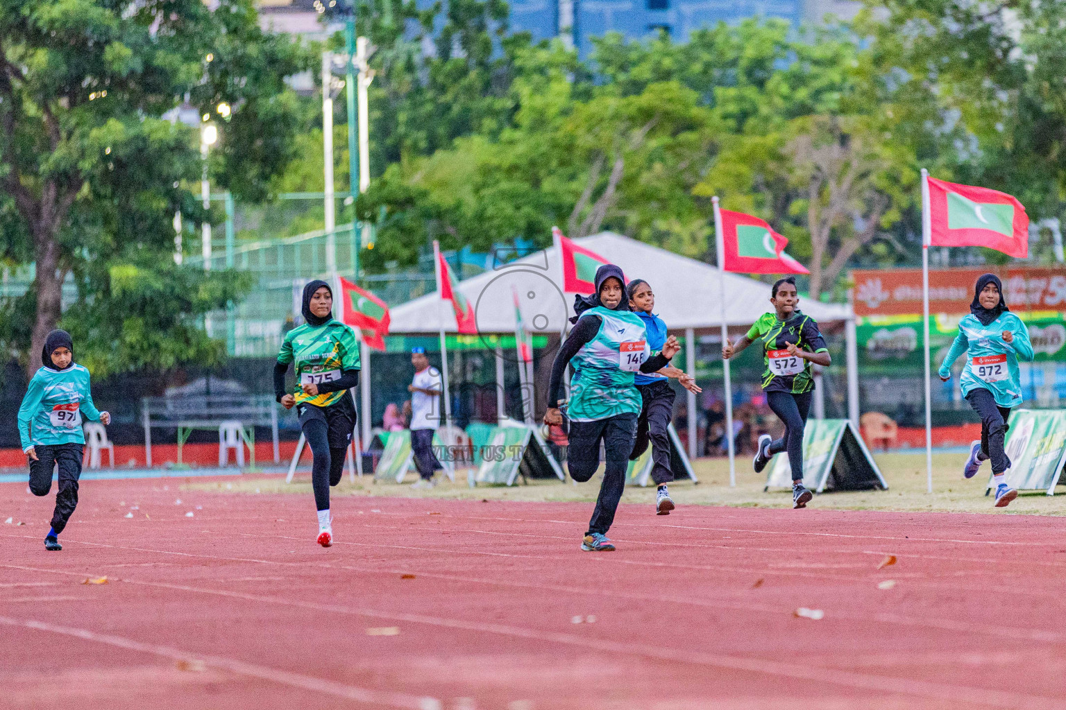 Day 3 of Inter-school Athletics Championship 2025 held in Ekuveni Synthetic Track, Male', Maldives on Wednesday, 08th October 2025. Photos by: Areef Adam  / Images.mv