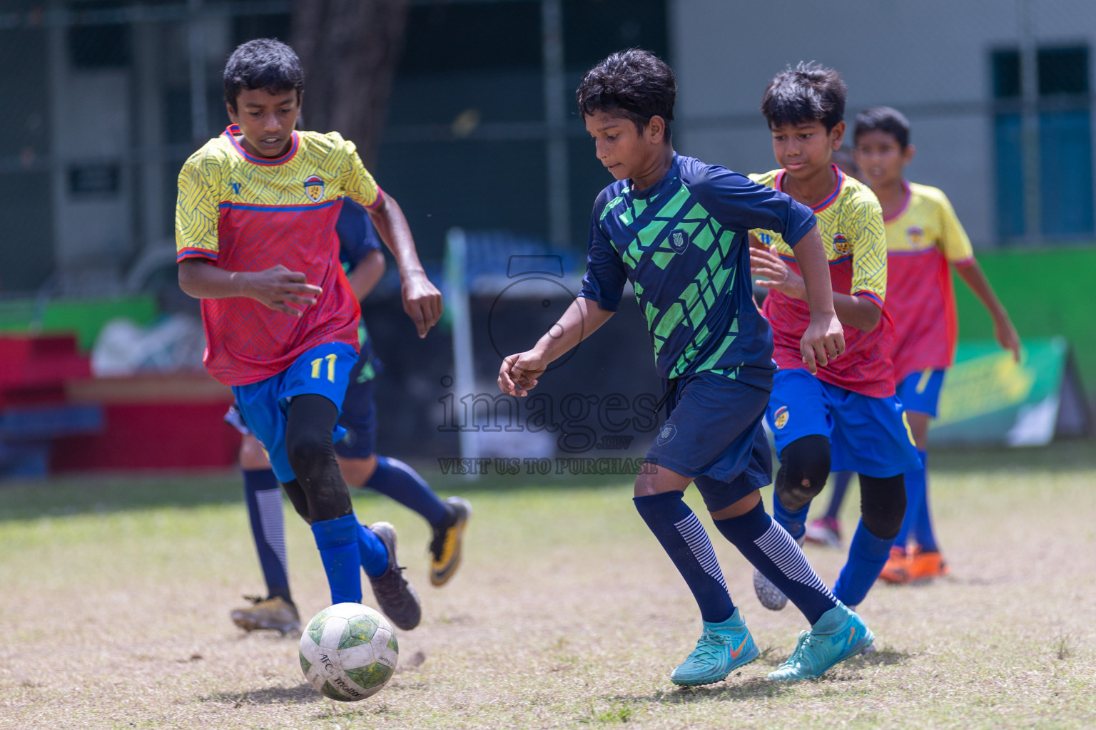 Day 3 of MILO Academy Championship 2024 - U12 was held at Henveiru Grounds in Male', Maldives on Thursday, 7th July 2024. Photos: Shuu Abdul Sattar / images.mv