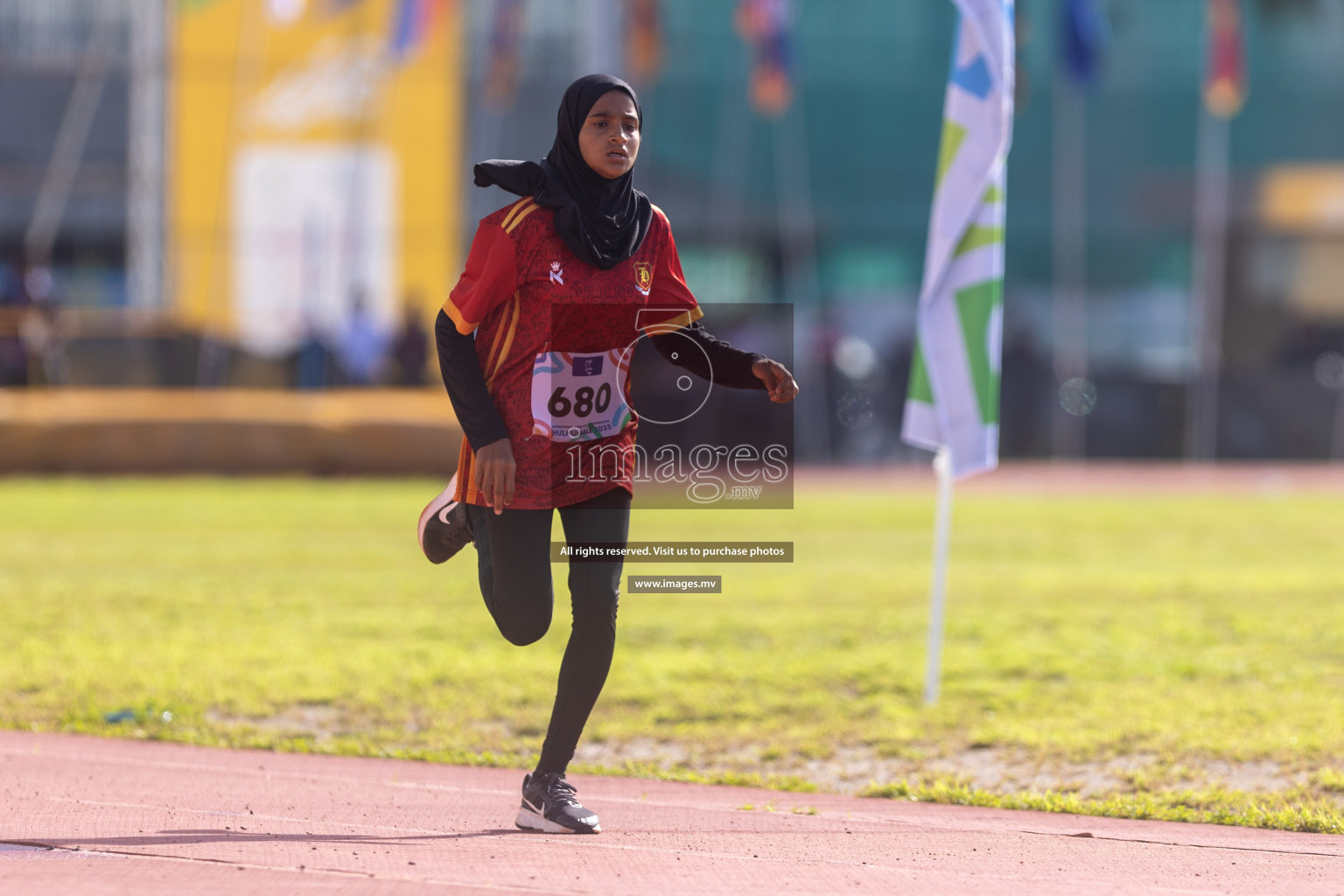 Day three of Inter School Athletics Championship 2023 was held at Hulhumale' Running Track at Hulhumale', Maldives on Tuesday, 16th May 2023. Photos: Shuu / Images.mv