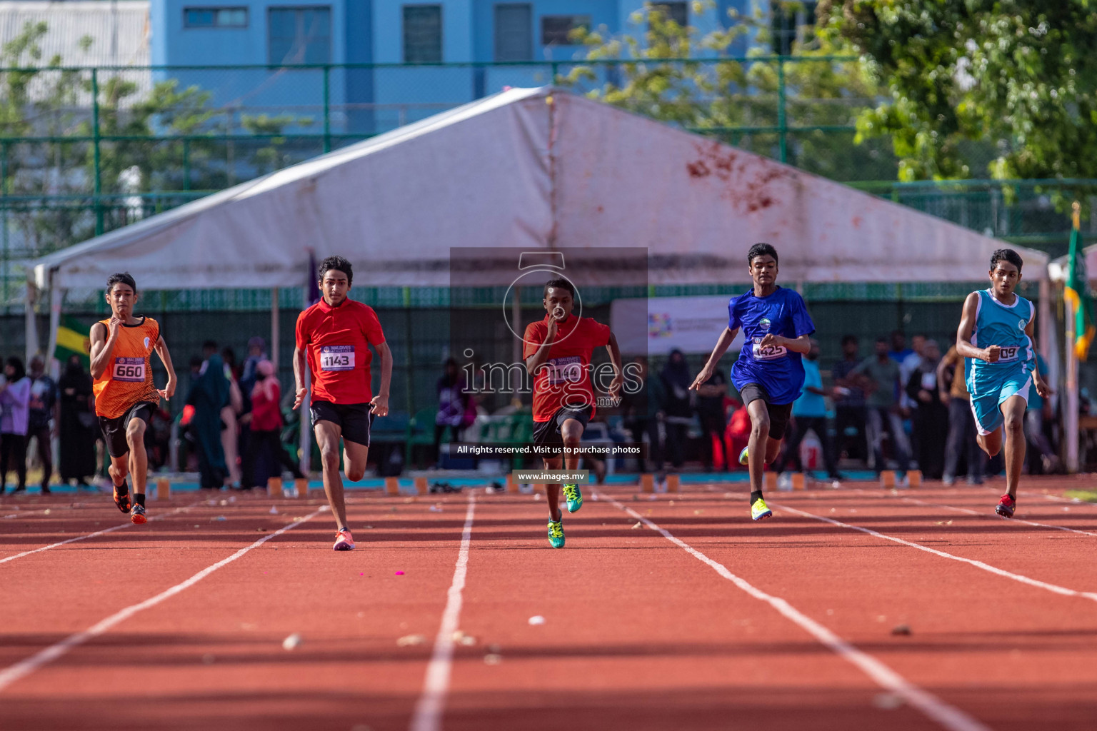 Day 1 of Inter-School Athletics Championship held in Male', Maldives on 22nd May 2022. Photos by: Nausham Waheed / images.mv