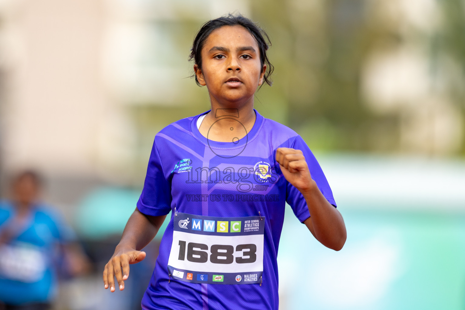 Day 2 of MWSC Interschool Athletics Championships 2024 held in Hulhumale Running Track, Hulhumale, Maldives on Sunday, 10th November 2024. Photos by: Ismail Thoriq / Images.mv