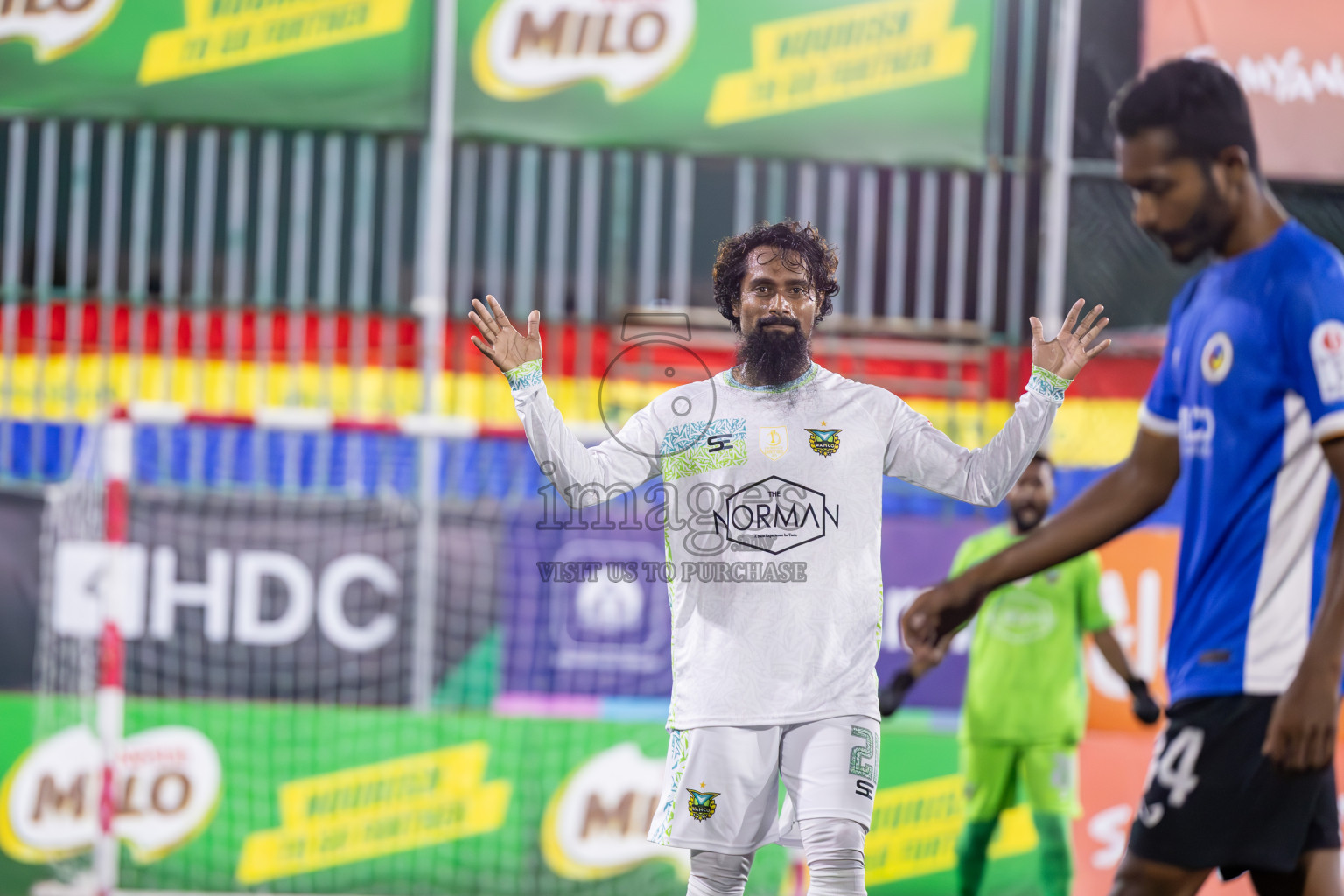 WAMCO vs STELCO in Semi Finals of Club Maldives Cup 2024 held in Rehendi Futsal Ground, Hulhumale', Maldives on Monday, 14th October 2024. Photos: Ismail Thoriq / images.mv