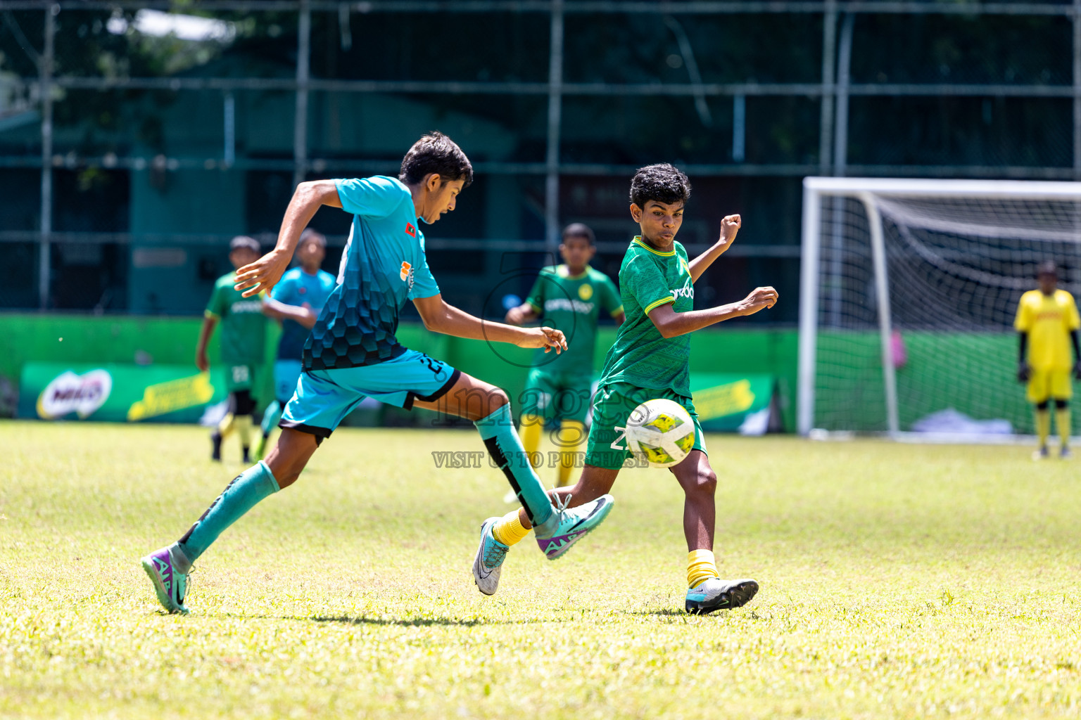 Day 3 of MILO Academy Championship 2024 (U-14) was held in Henveyru Stadium, Male', Maldives on Saturday, 2nd November 2024.
Photos: Hassan Simah / Images.mv