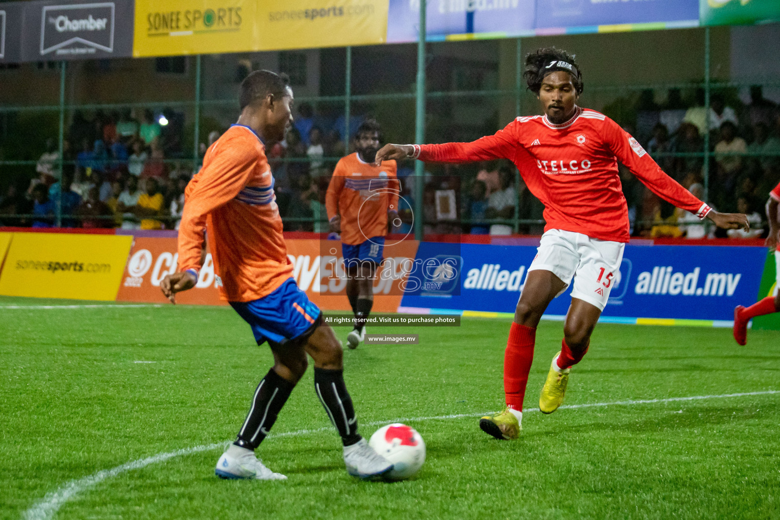 Stelco Club vs Raajje Online Club in Club Maldives Cup 2022 was held in Hulhumale', Maldives on Wednesday, 19th October 2022. Photos: Hassan Simah/ images.mv