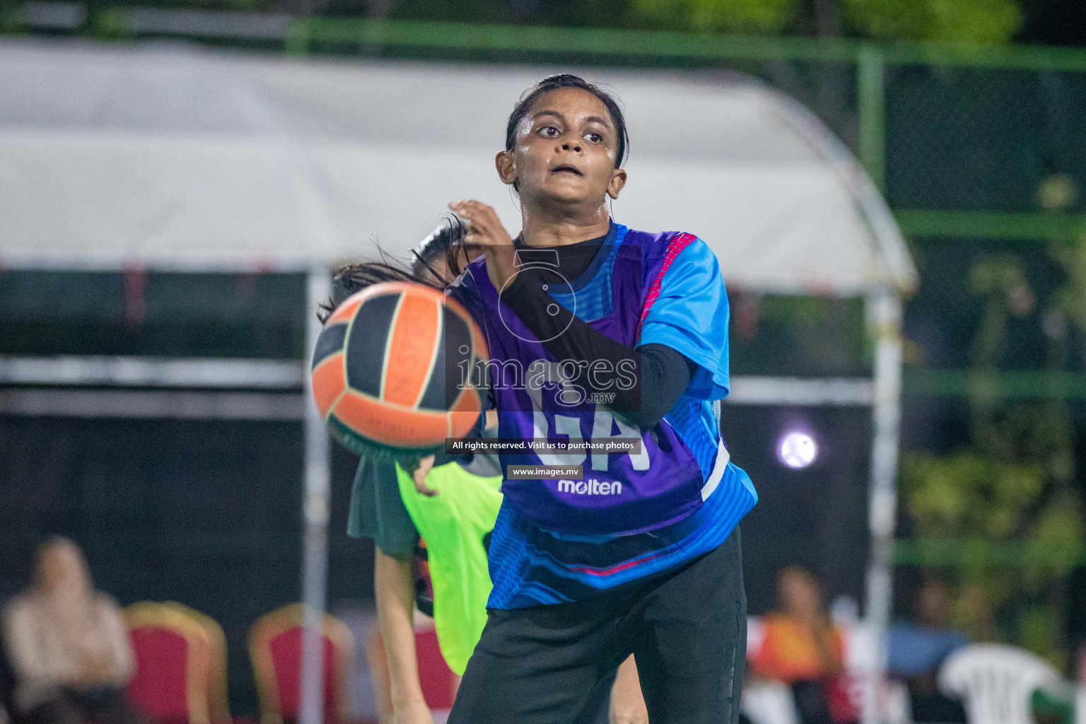 Day 6 of 20th Milo National Netball Tournament 2023, held in Synthetic Netball Court, Male', Maldives on 4th June 2023 Photos: Nausham Waheed/ Images.mv