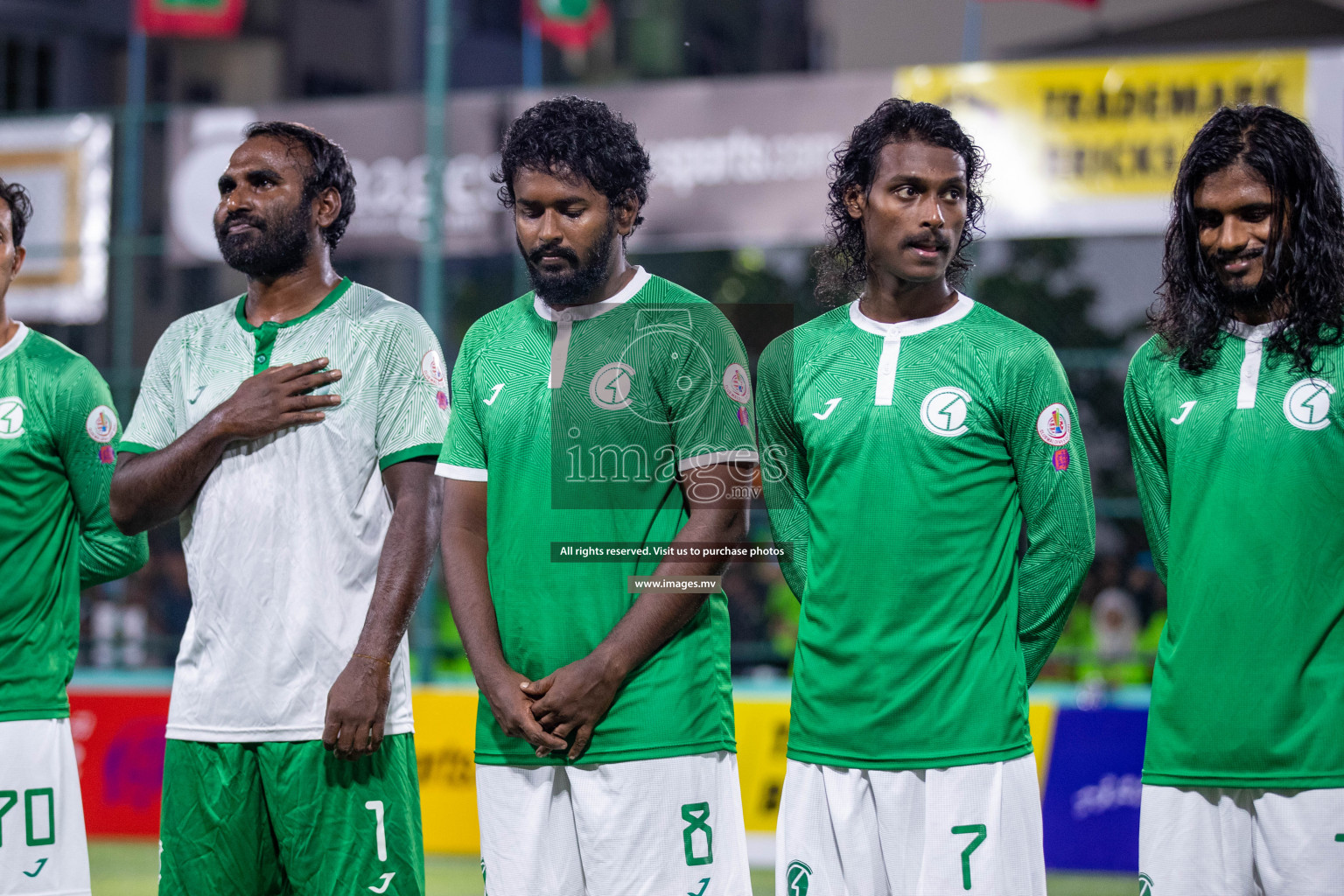 Team FSM vs Club HDC in the Quarter Finals of Club Maldives 2021 held at Hulhumale;, on 12th December 2021 Photos: Ismail Thoriq / images.mv