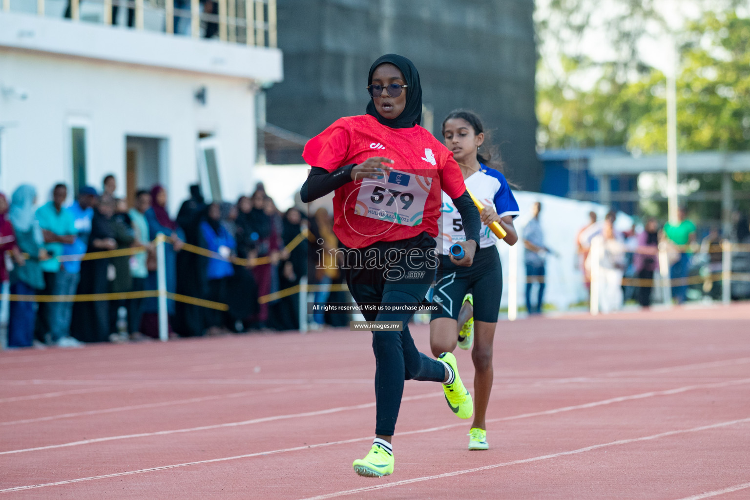 Day five of Inter School Athletics Championship 2023 was held at Hulhumale' Running Track at Hulhumale', Maldives on Wednesday, 18th May 2023. Photos: Nausham Waheed / images.mv