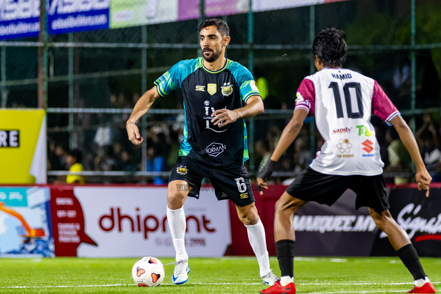 Kulhivaru Vuzaara Club vs Club Wamco in Day 1 of Kings Cup of Club Maldives Cup 2025 held in Rehendi Futsal Ground, Hulhumale', Maldives on Saturday, 30th August 2025. Photos: Yasna Ahmed / images.mv