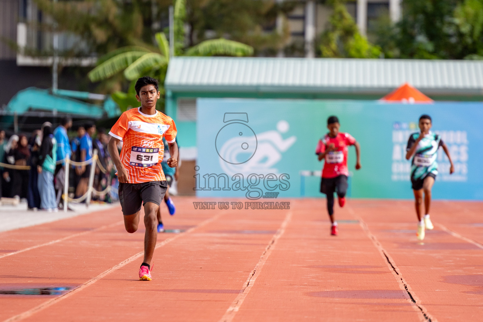 Day 2 of MWSC Interschool Athletics Championships 2024 held in Hulhumale Running Track, Hulhumale, Maldives on Sunday, 10th November 2024. 
Photos by:  Hassan Simah / Images.mv