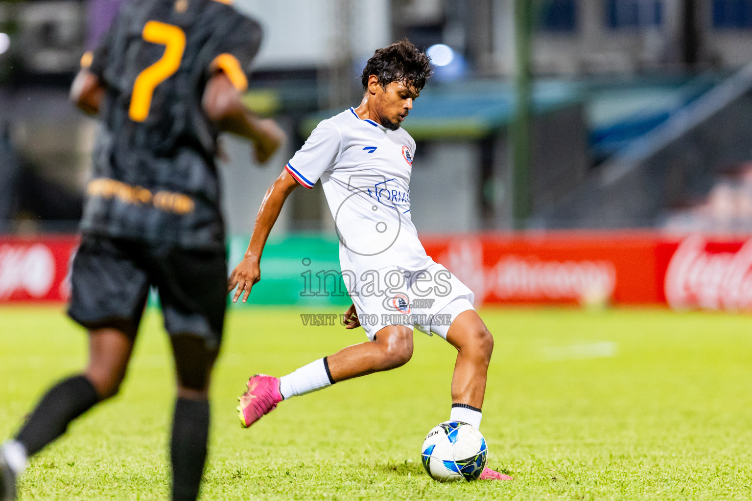 Odi Sports Club vs Buru Sports Club in Day 5 of Under 19 Youth Championship 2024 was held at National Stadium in Male', Maldives on Sunday, 23rd June 2024. Photos: Nausham Waheed / images.mv