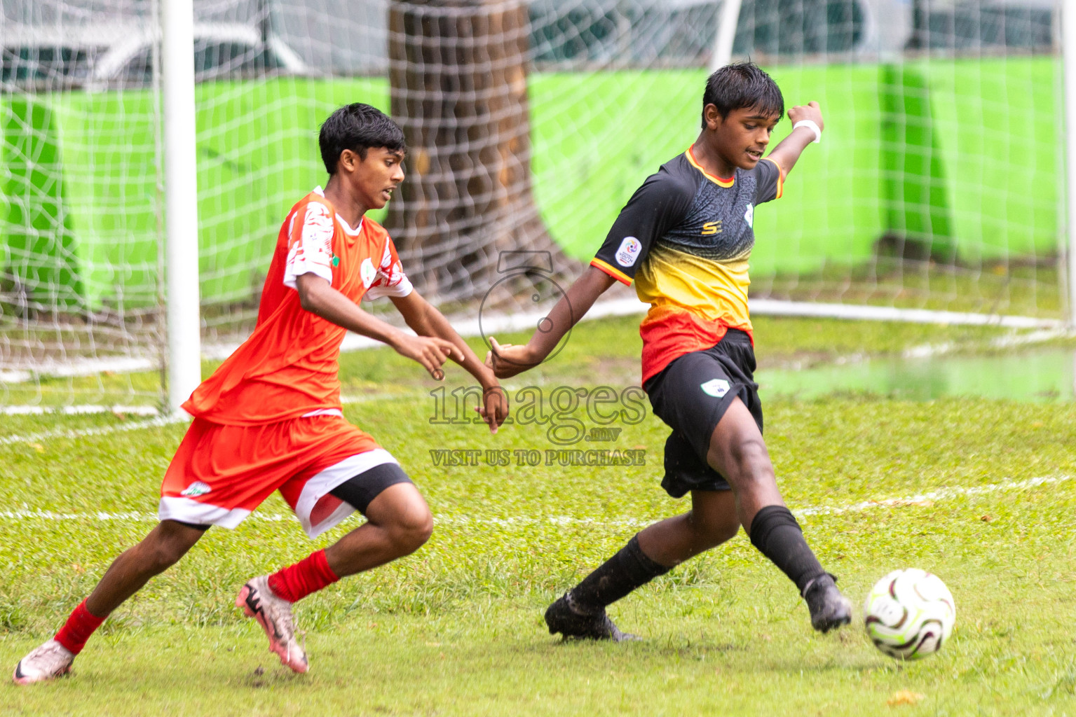 Eagles vs Hurriya (U12) in day 6 of Dhivehi Youth League 2024 held at Henveiru Stadium on Saturday 30th November 2024. Photos: Shuu Abdul Sattar/ Images.mv