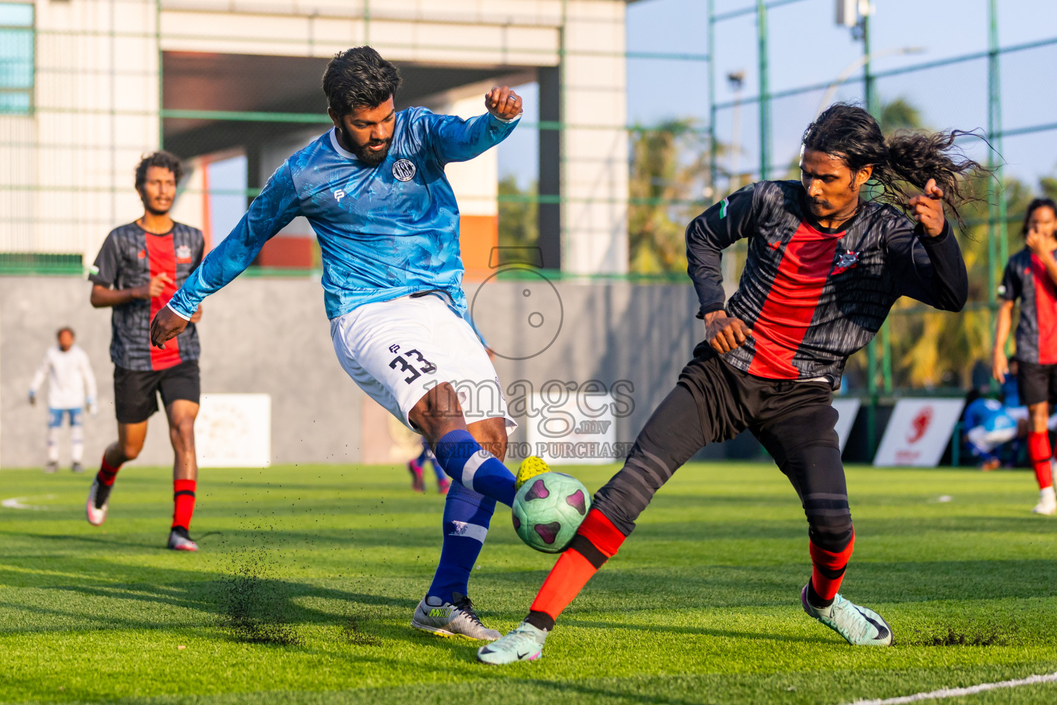 Bows vs Holiday SC in Day 10 of BG Futsal Challenge 2024 was held on Thursday, 21st March 2024, in Male', Maldives Photos: Nausham Waheed / images.mv