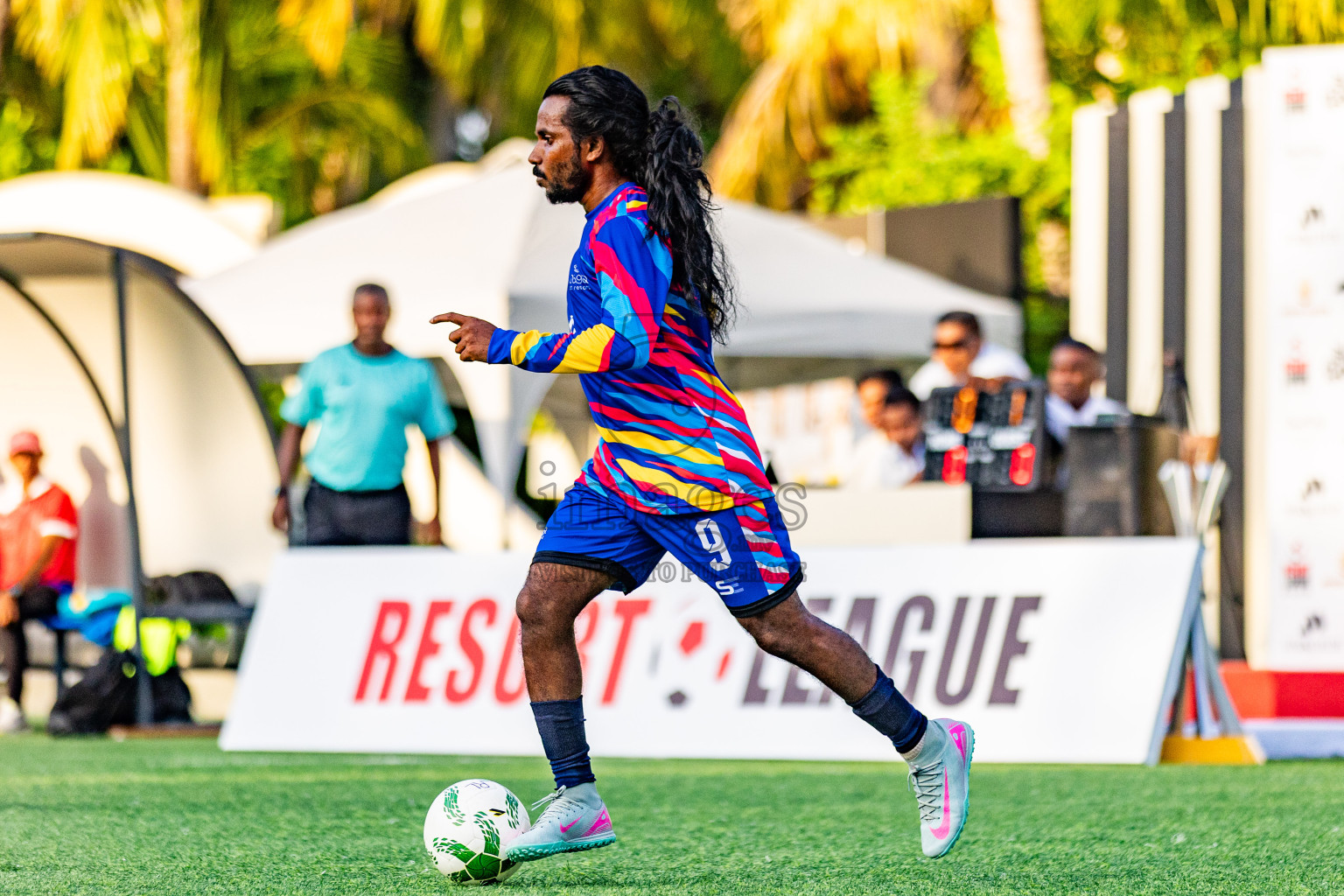 FSM Kuda Huraa vs Oaga in Resort League 2025 (North Male Zone) day 6 was held on Monday, 8th September 2025 in One And Only Reethi Rah Maldives Resort, Photos: Areef Adam / images.mv