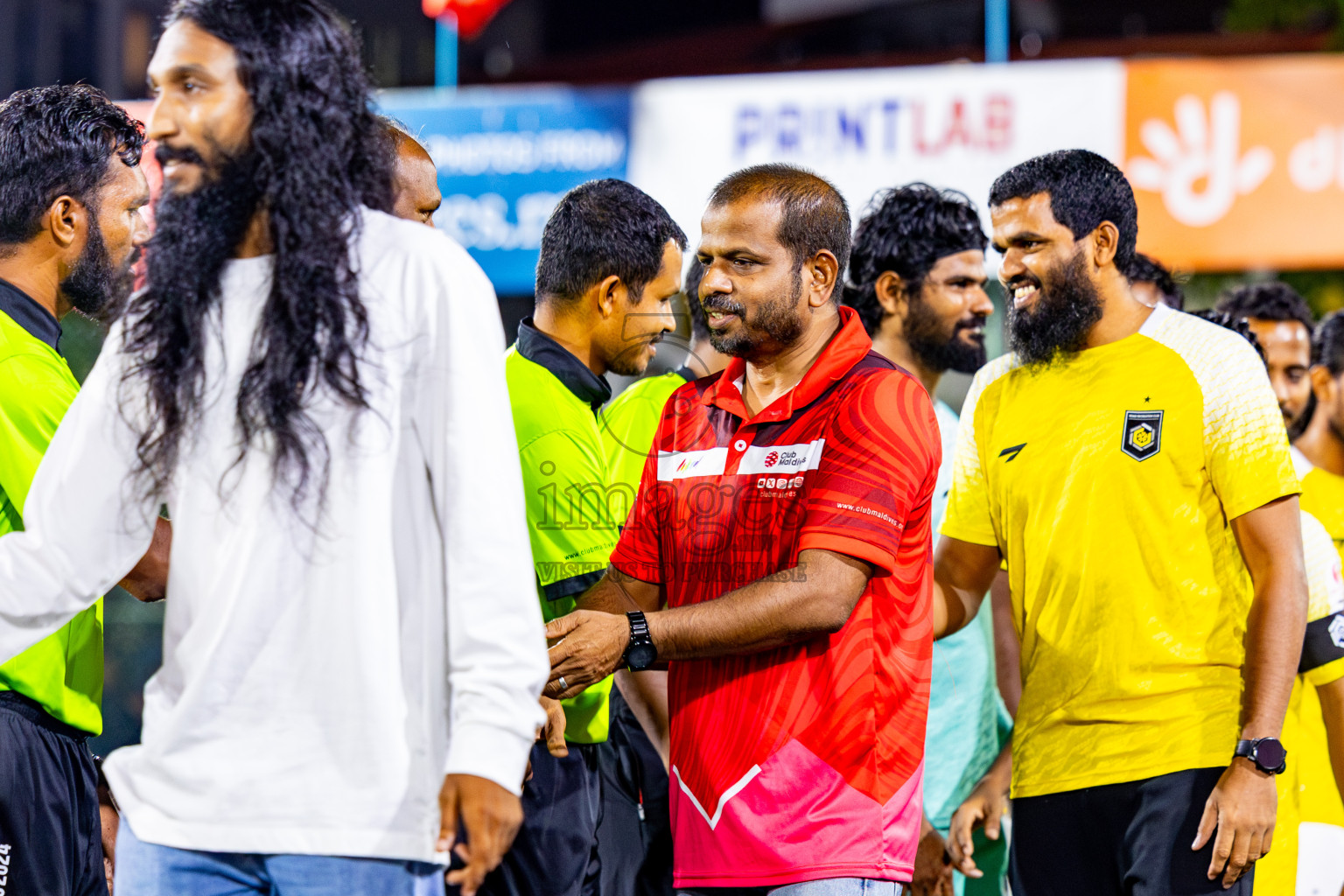 Dhiraagu vs RRC in Quarter Finals of Club Maldives Cup 2024 held in Rehendi Futsal Ground, Hulhumale', Maldives on Friday, 11th October 2024. Photos: Nausham Waheed / images.mv