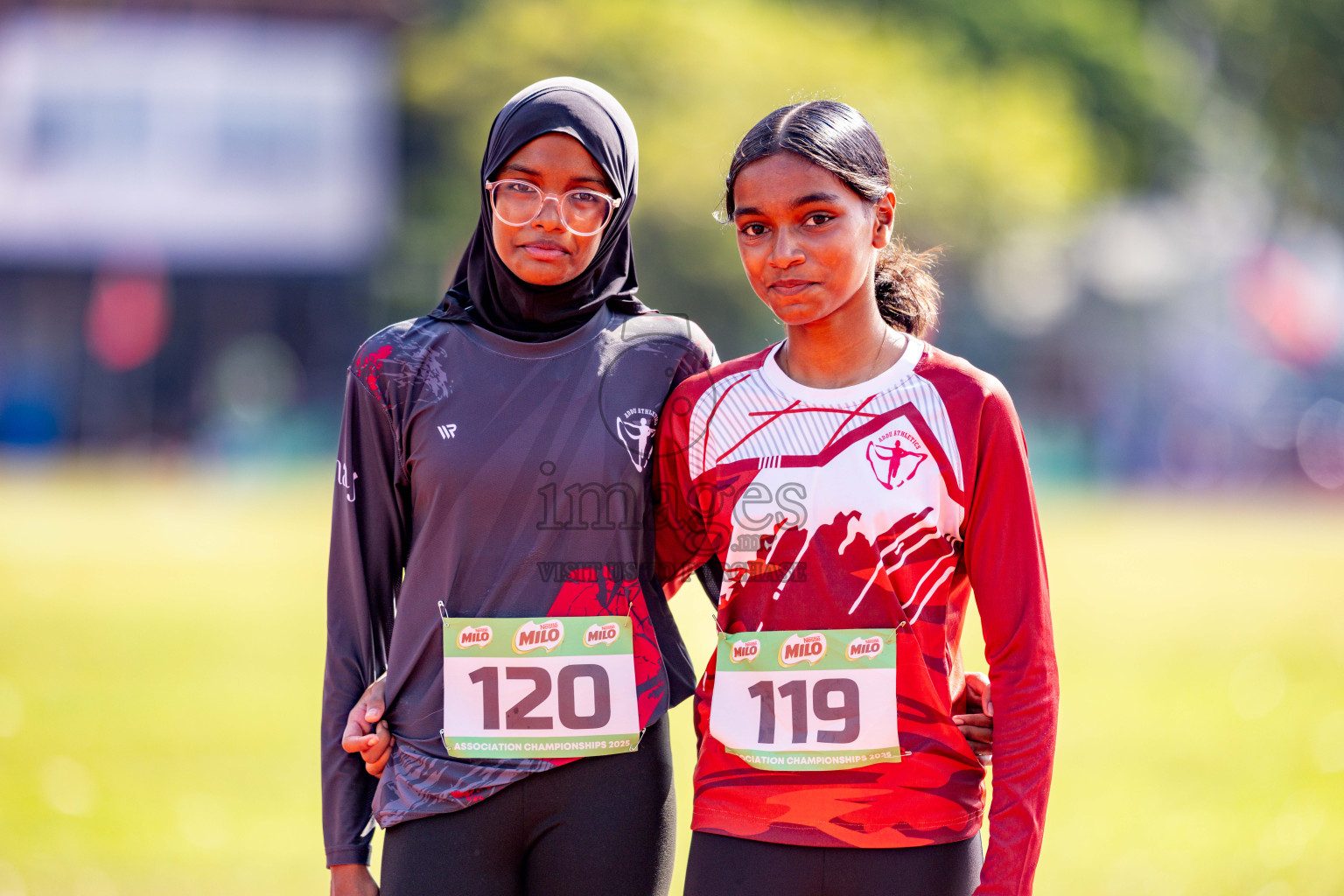 Day 2 of 12th Milo Association Championships was held in Ekuveni Track at Male', Maldives on Friday, 25th April 2025. 
Photos: Hassan Simah / images.mv