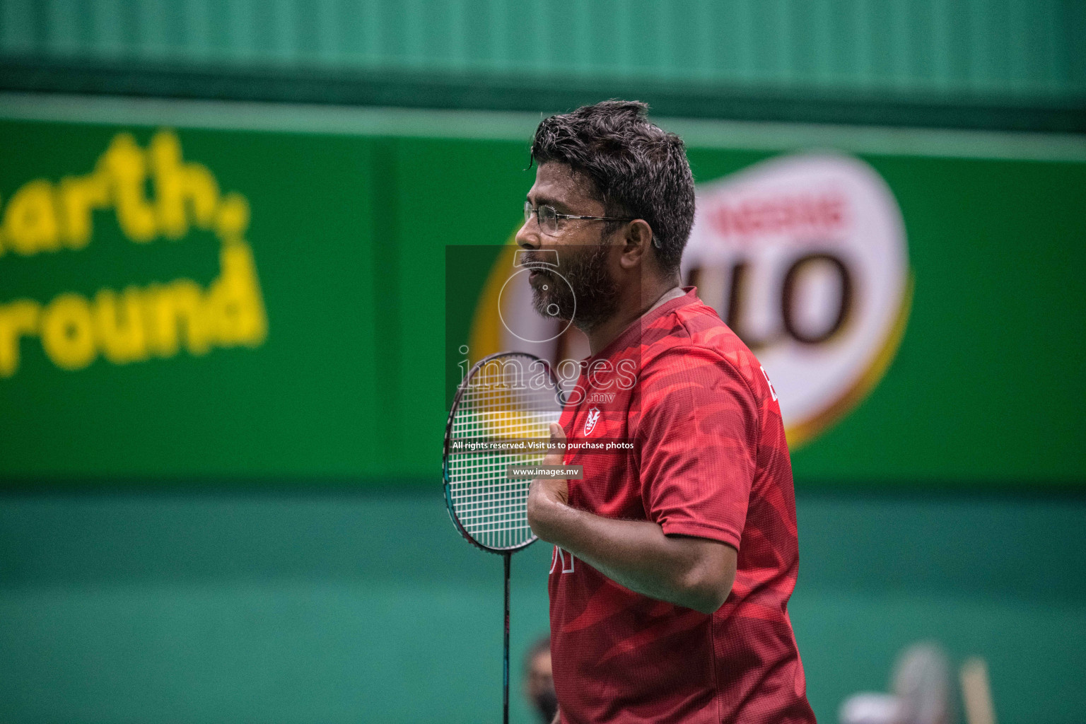 Day 2 of Badminton association mixed group championship 2021 held in Male', Maldives Photos by Nausham Waheed