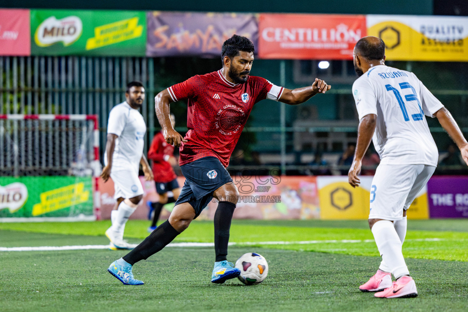 CLUB 220 vs TRADE CLUB in Club Maldives Classic 2024 held in Rehendi Futsal Ground, Hulhumale', Maldives on Thursday, 5th September 2024. Photos: Nausham Waheed / images.mv