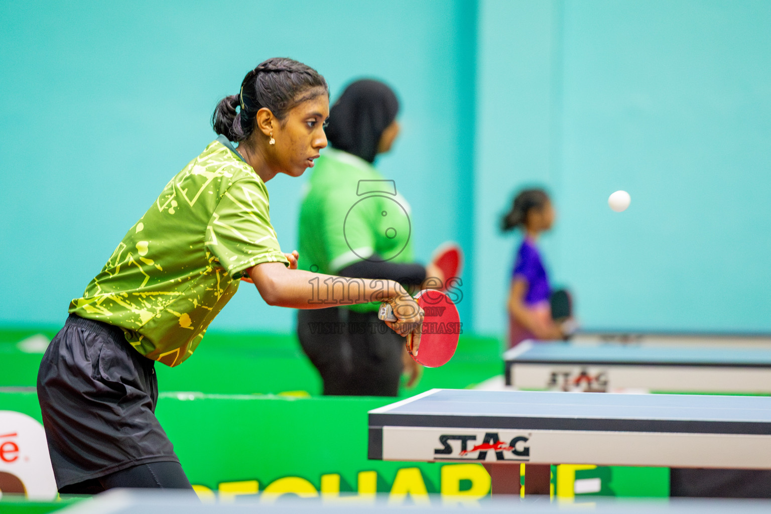 Day 4 of Interschool Table Tennis Tournament 2025 held at Male' TT Hall, Male', Maldives on Sunday, 18th May 2025.
Photos By: Ismail Thoriq / images.mv