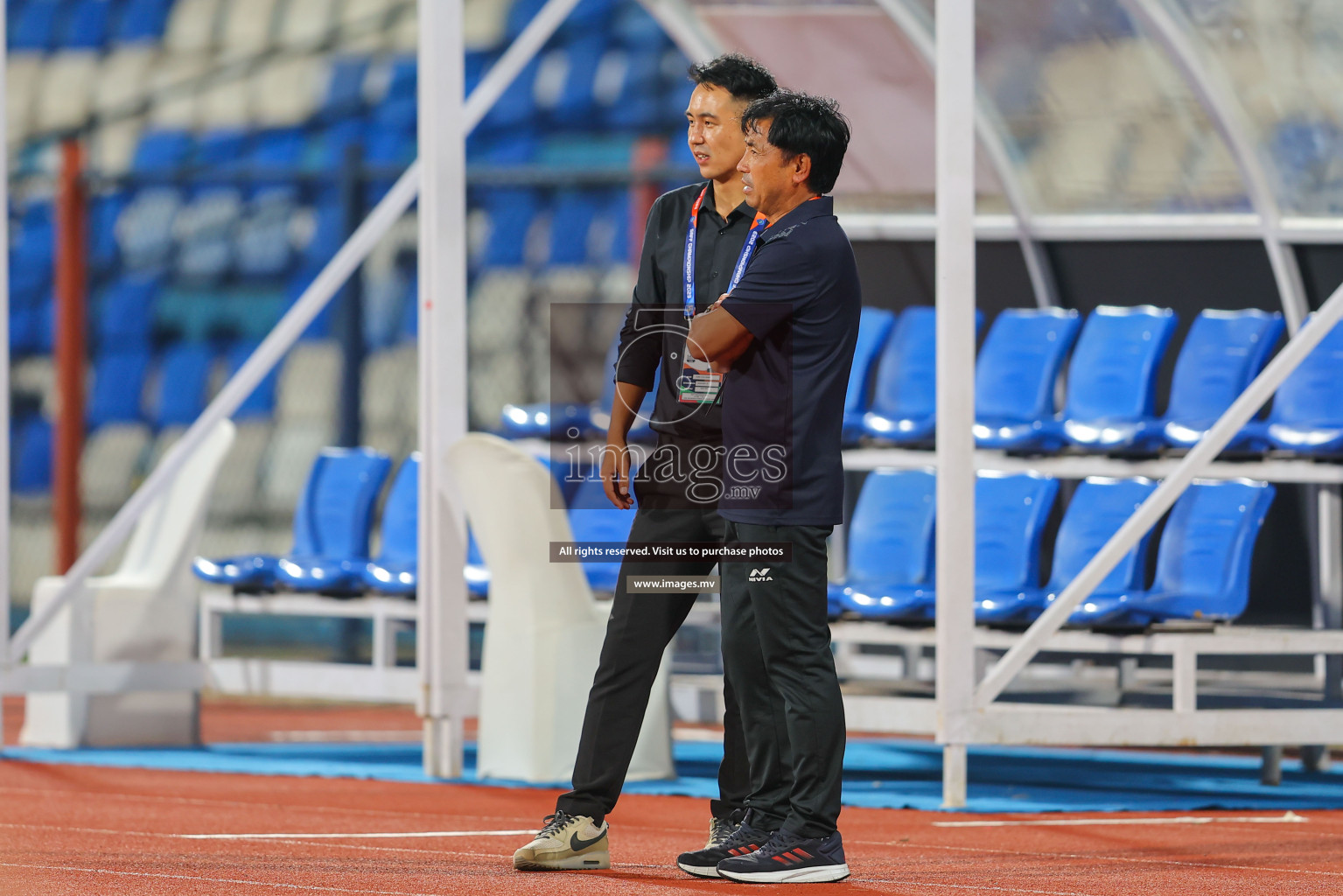 hutan vs Bangladesh in SAFF Championship 2023 held in Sree Kanteerava Stadium, Bengaluru, India, on Tuesday, 28th June 2023. Photos: Nausham Waheedh/ images.mv