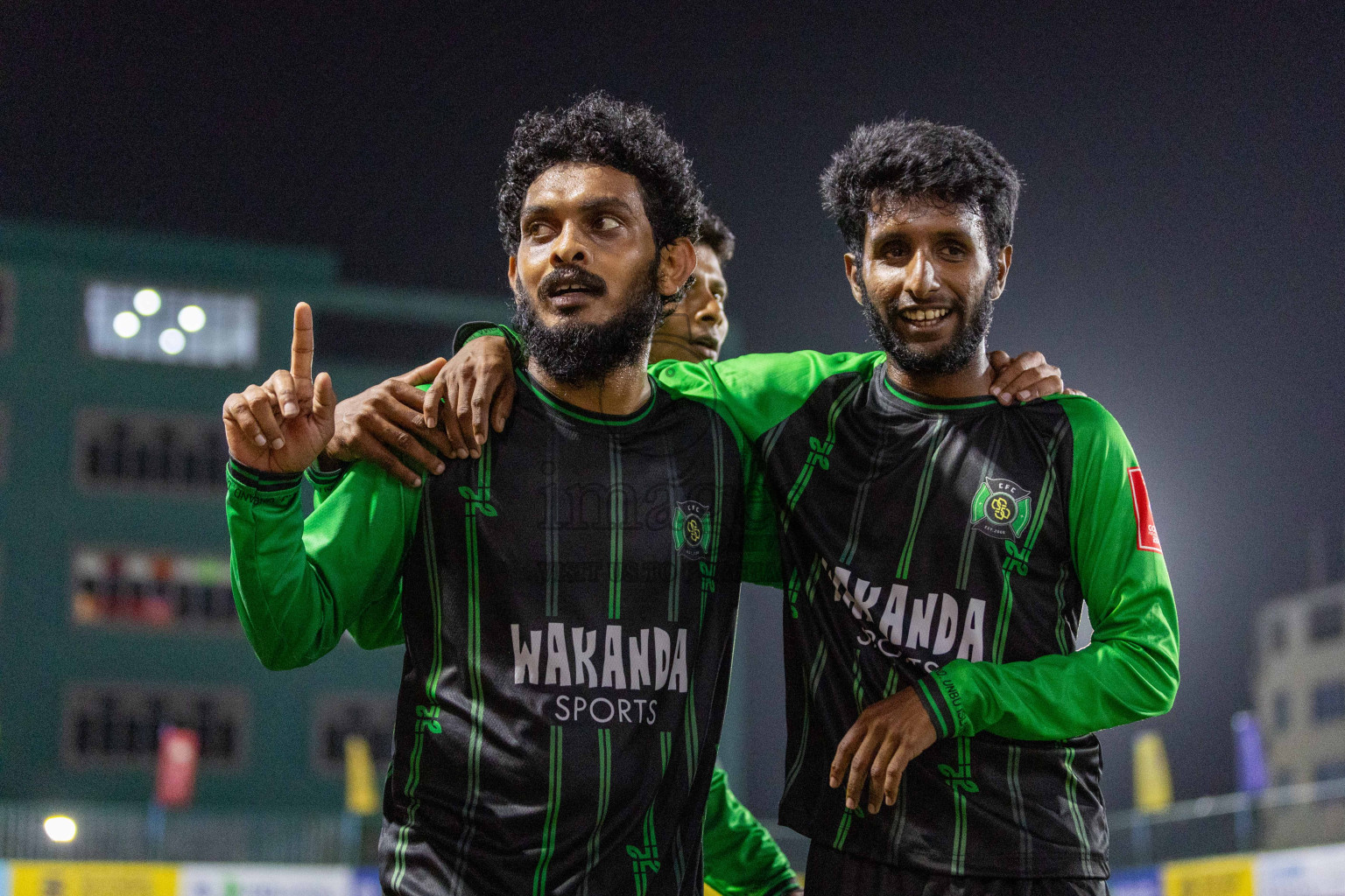 HA Thakandhoo vs HA Vashafaru in Day 9 of Golden Futsal Challenge 2024 was held on Tuesday, 23rd January 2024, in Hulhumale', Maldives Photos: Nausham Waheed / images.mv