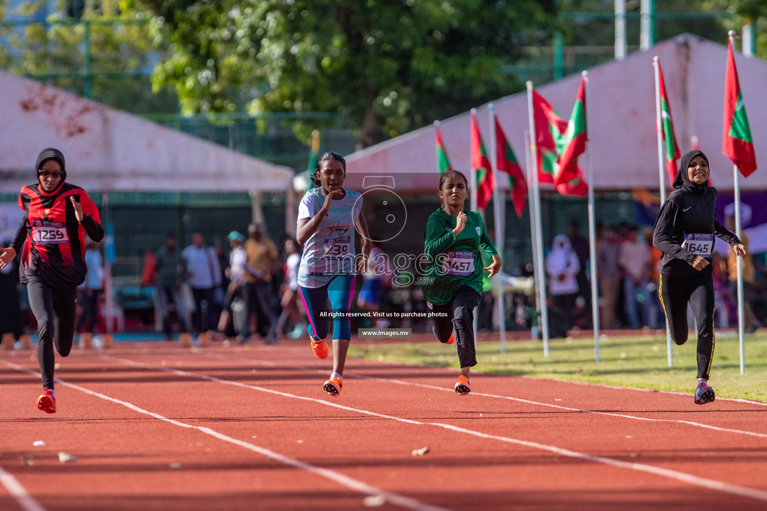 Day 1 of Inter-School Athletics Championship held in Male', Maldives on 22nd May 2022. Photos by: Nausham Waheed / images.mv