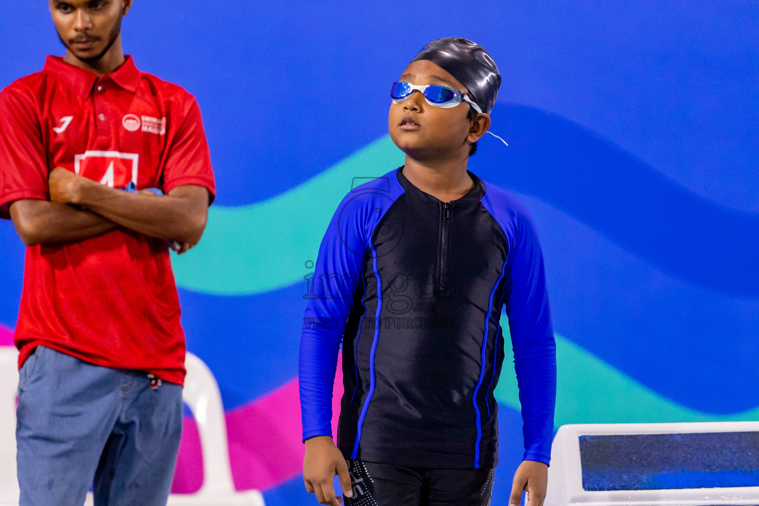 Day 3 of BML 5th National Swimming Kids Festival 2024 held in Hulhumale', Maldives on Wednesday, 20th November 2024. Photos: Nausham Waheed / images.mv