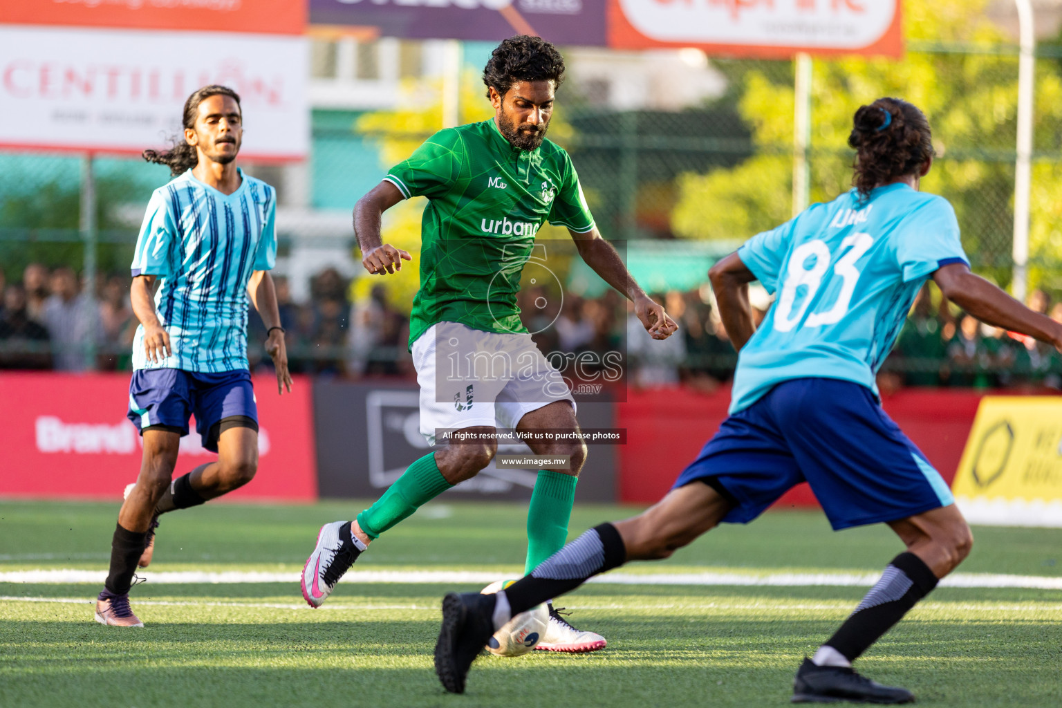 Club Urbanco vs MACL in Club Maldives Cup 2023 held in Hulhumale, Maldives, on Sunday, 16th July 2023 Photos: Ismail Thoriq / images.mv