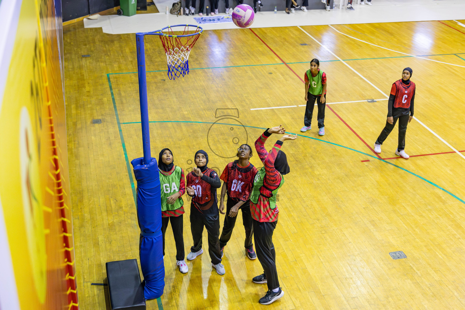 Day 15 of 26th Inter-School Netball Tournament 2025 was held in Social Center Indoor Hall on Thursday, 6th November 2025. Photos: Areef Adam / images.mv