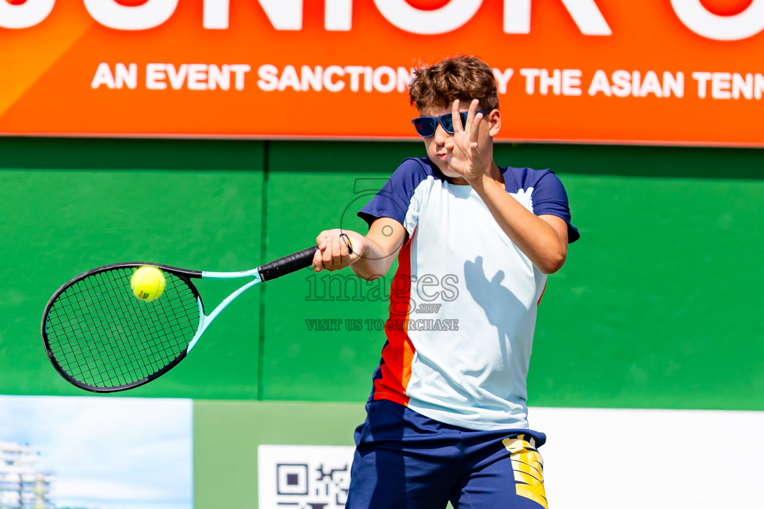 Day 3 of ATF Maldives Junior Open Tennis was held in Male' Tennis Court, Male', Maldives on Wednesday, 11th December 2024. Photos: Nausham Waheed / images.mv