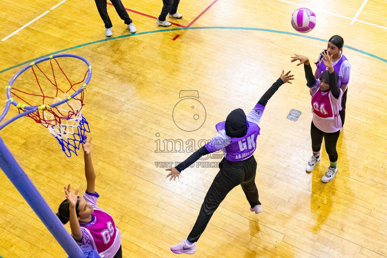 Day 3 of 23rd National Netball Tournament 2026 was held in Social Center Indoor Hall on Tuesday, 21st April 2026. Photos: Mohamed Mahfooz Moosa / images.mv
