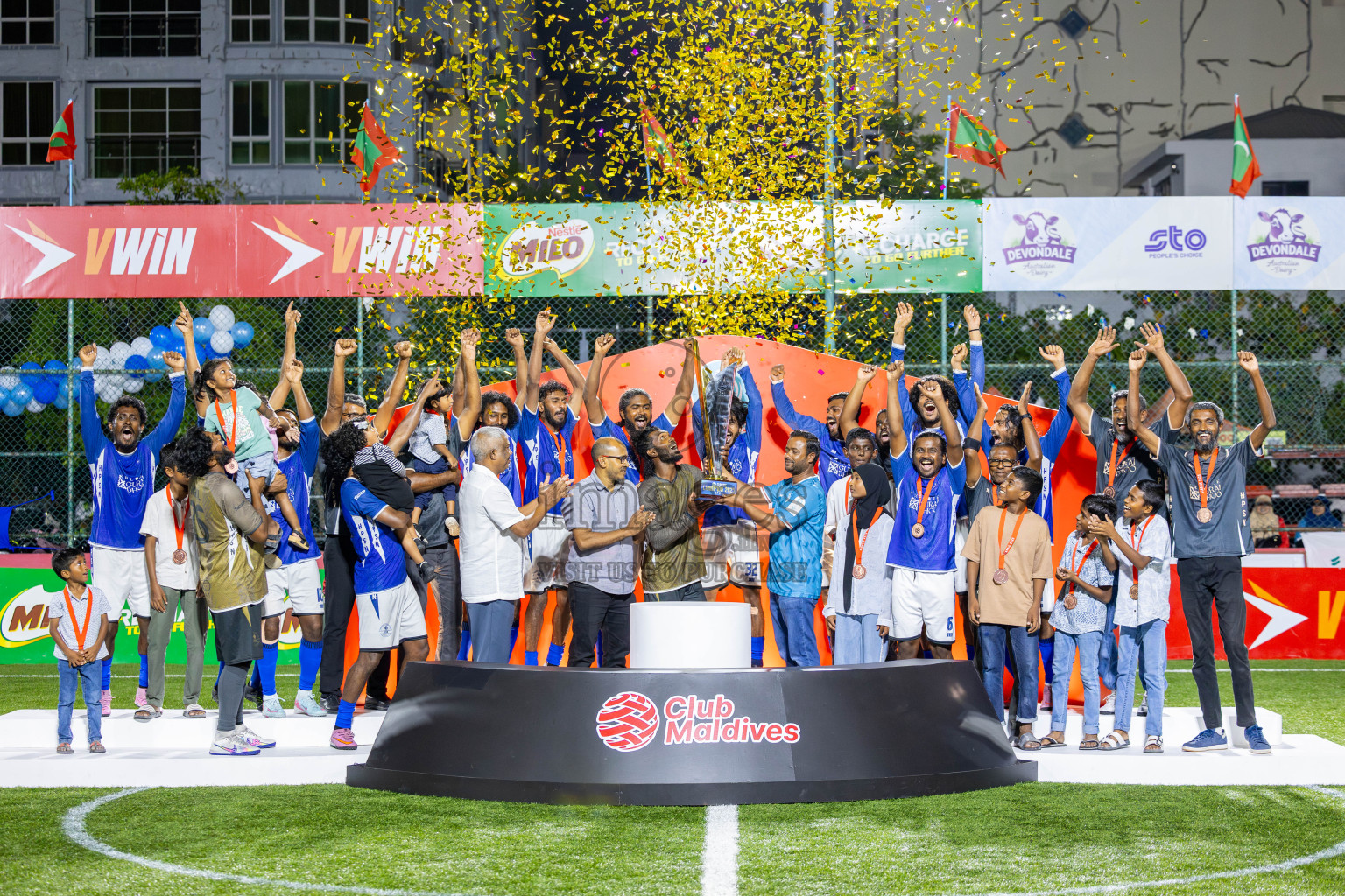 HPSN vs Club Binara in the finals of Club Maldives Classic 2025 at Rehendhi Futsal Grounds, Hulhumale, Maldives, on Monday, 6th October 2025. Photos: Ismail Thoriq, Mohamed Mahefooz Moosa / images.mv