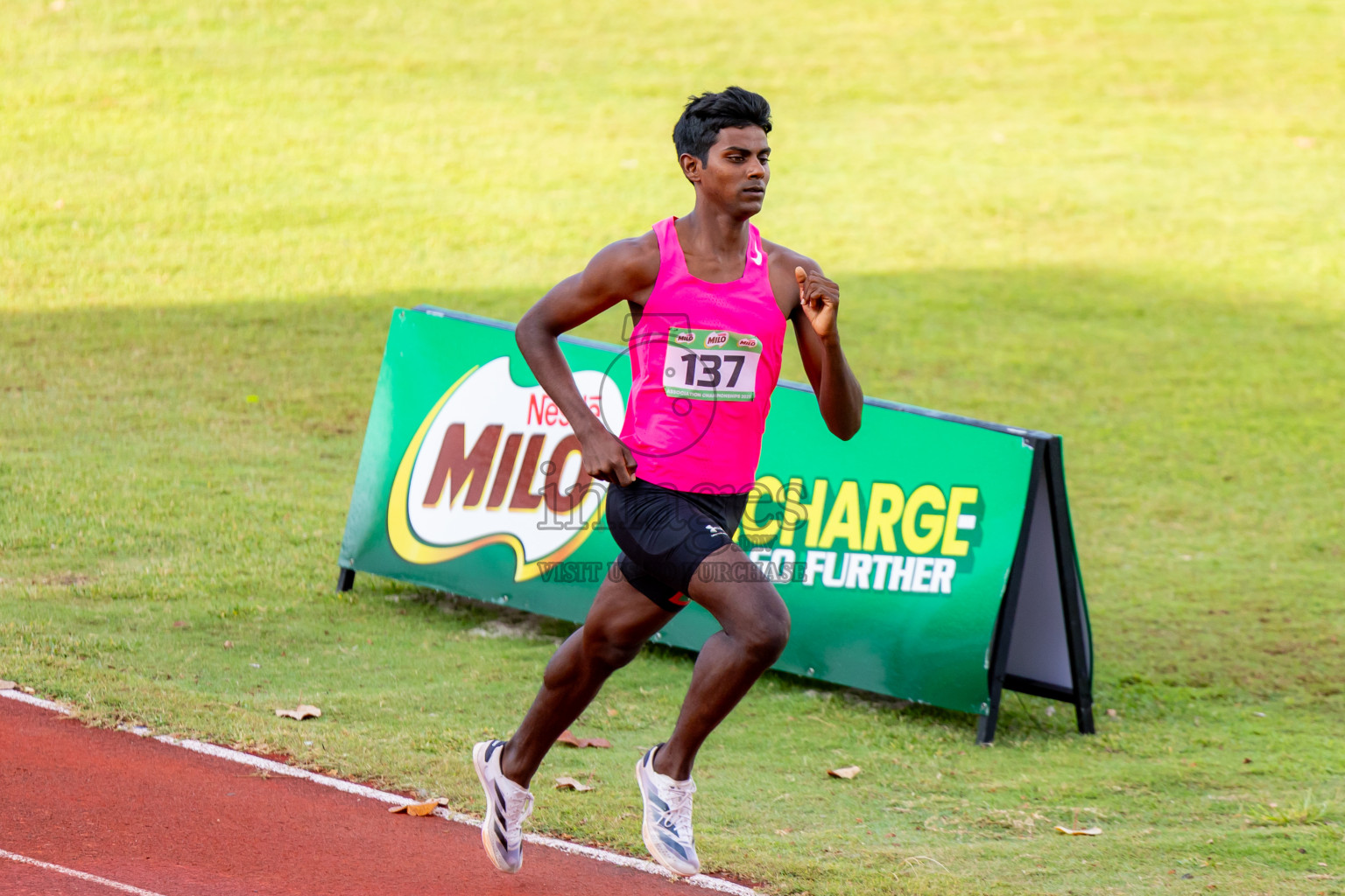 Day 3 of 12th Milo Association Championships was held in Ekuveni Track at Male', Maldives on Saturday, 26th April 2025. Photos: Nausham Waheed / images.mv