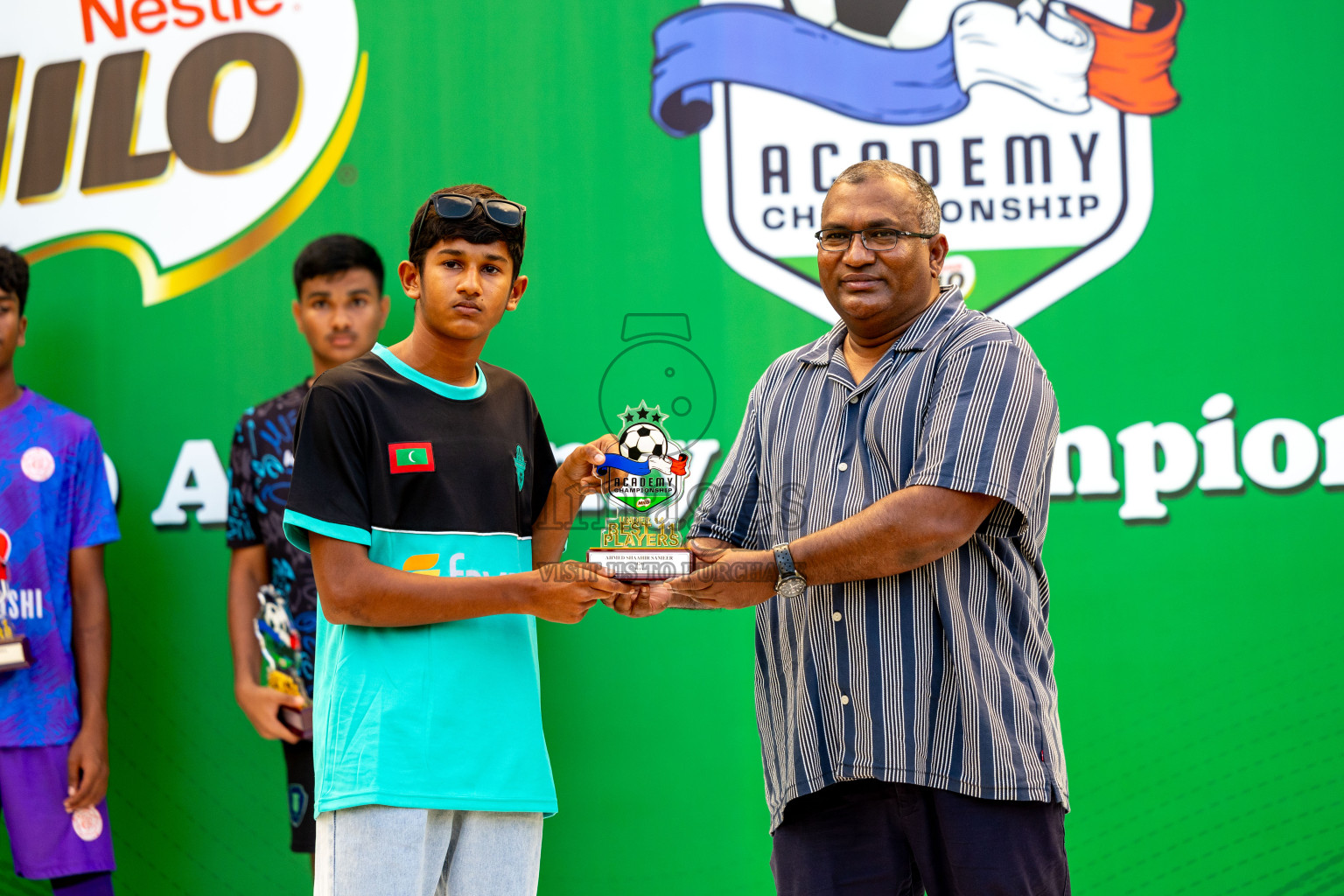 Day 4 of MILO Academy Championship 2024 (U-14) was held in Henveyru Stadium, Male', Maldives on Sunday, 3rd November 2024. Photos: Ismail Thoriq / Images.mv